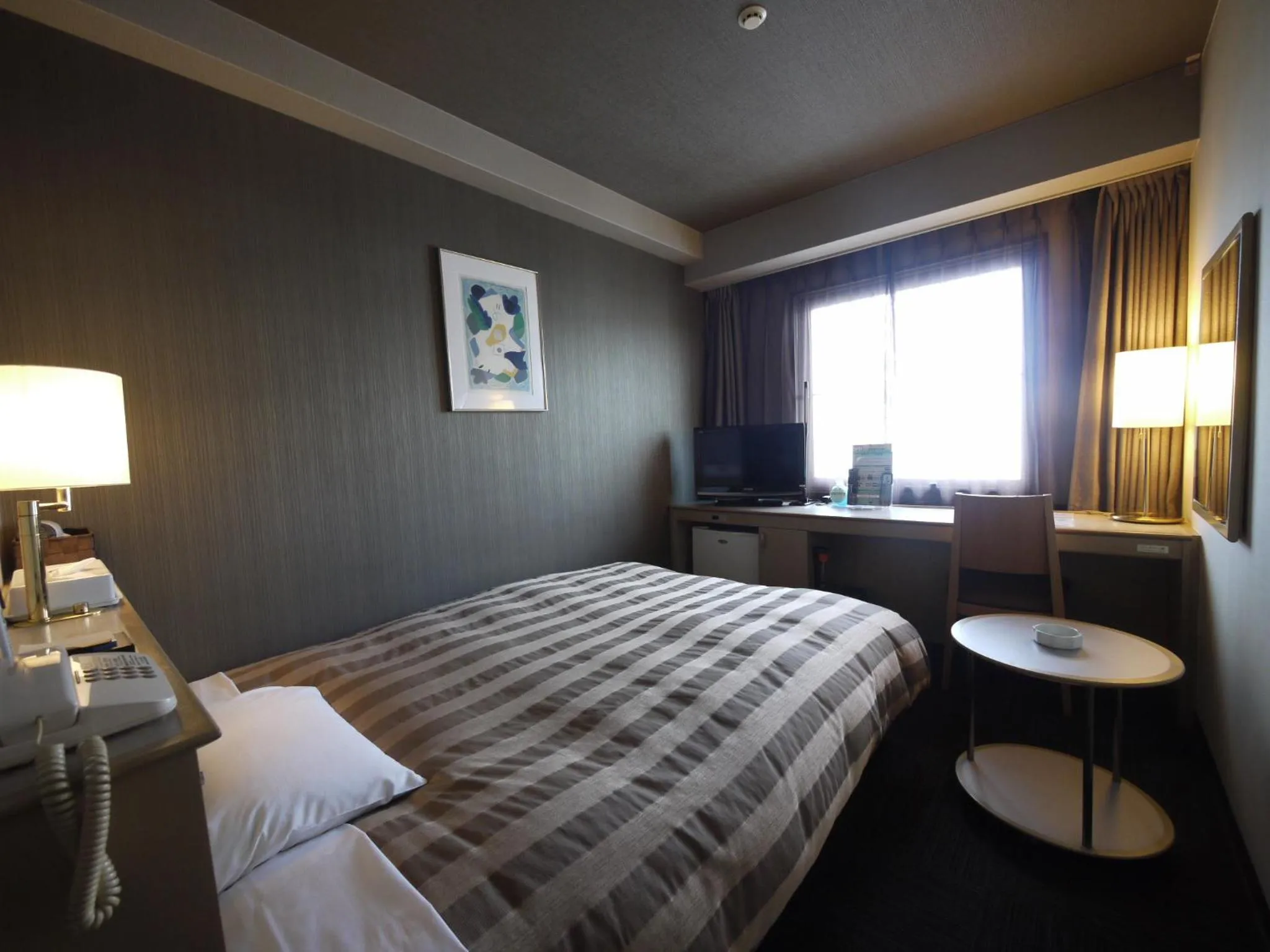Bed in Ark Hotel Kyoto -ROUTE INN HOTELS-