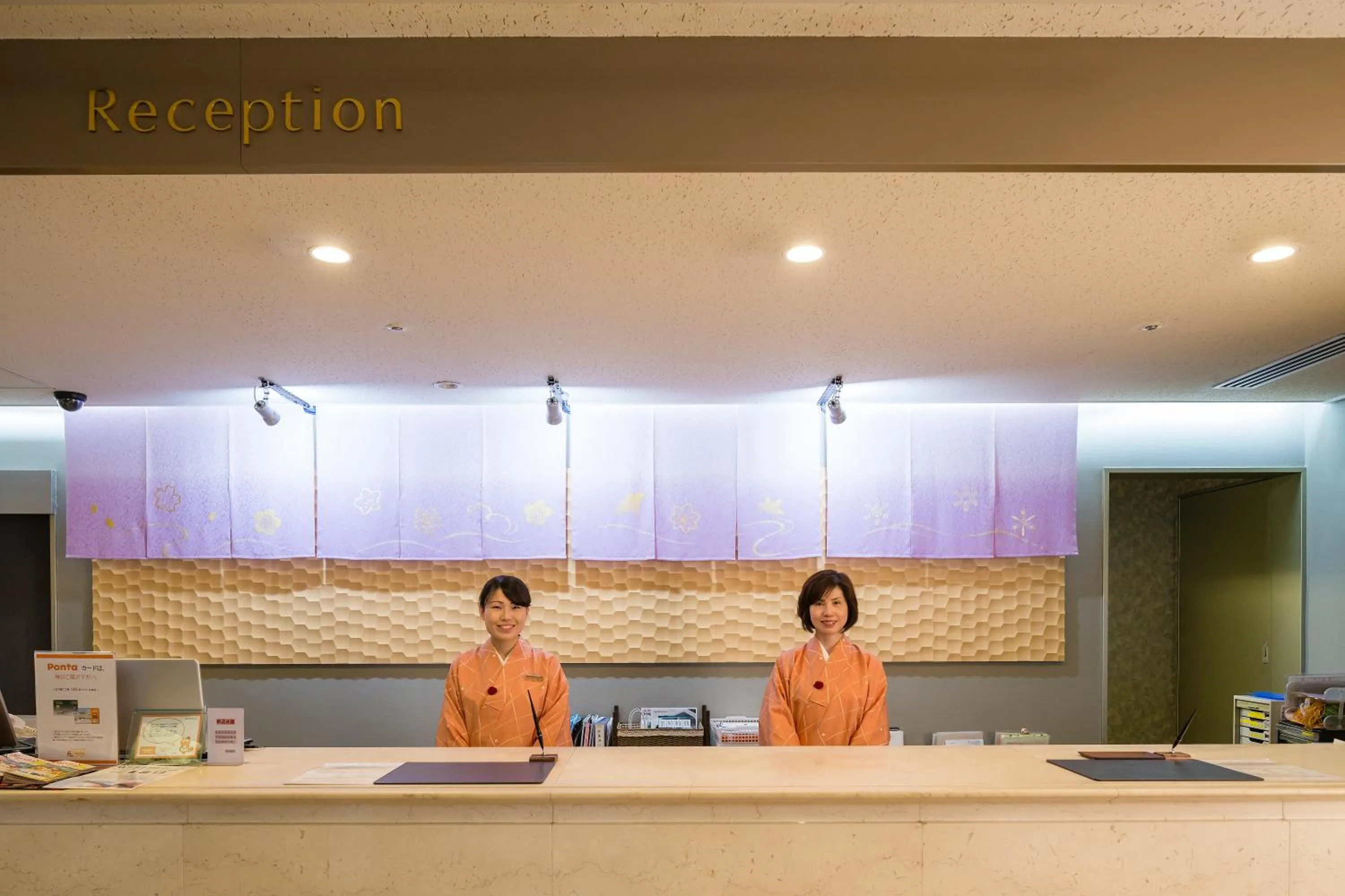 Lobby or reception in Ark Hotel Kyoto -ROUTE INN HOTELS-
