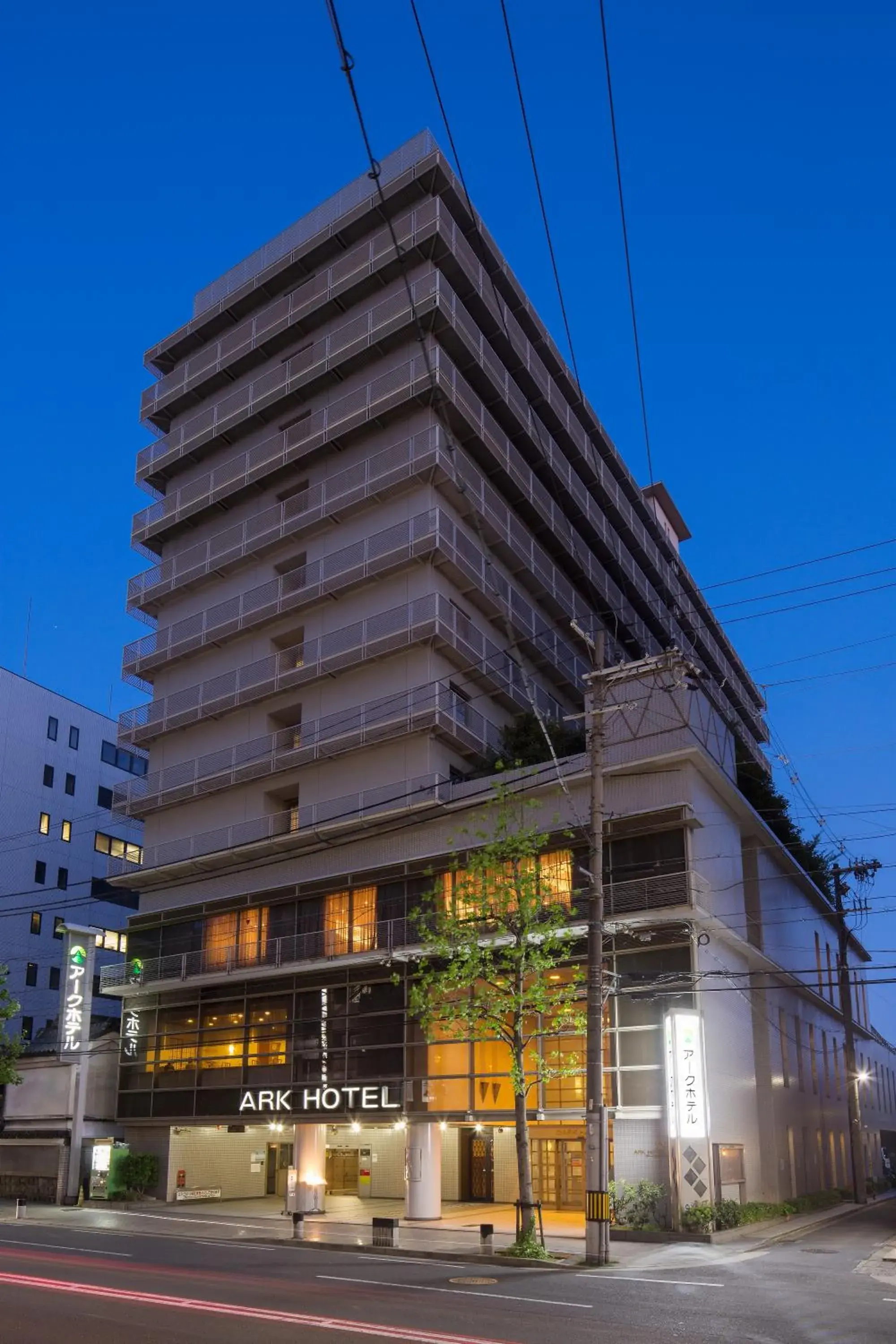 Facade/entrance, Property Building in Ark Hotel Kyoto -ROUTE INN HOTELS- Facade/entrance, Property Building in Ark Hotel Kyoto -ROUTE INN HOTELS-