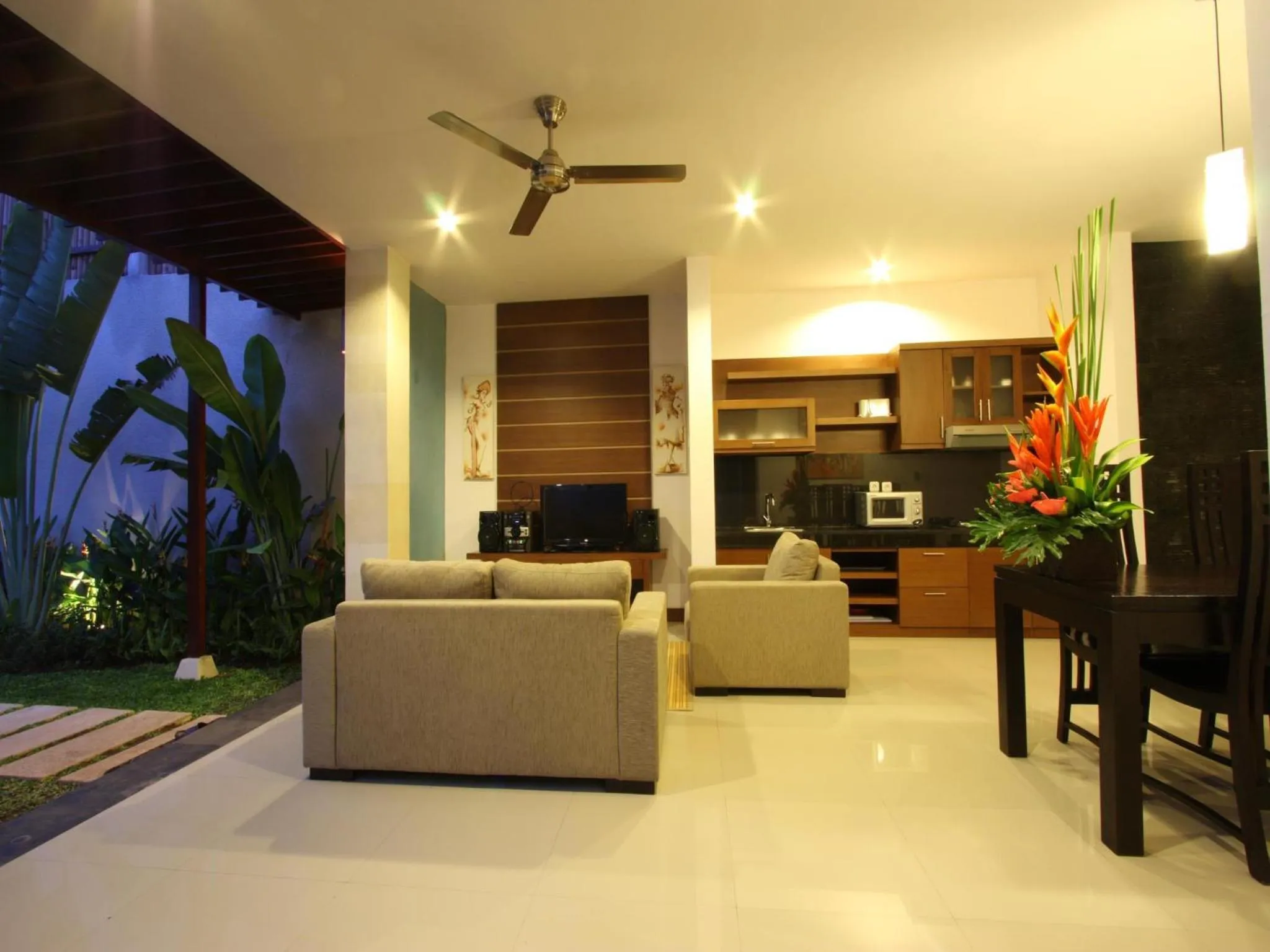 Living room in Grania Bali Villas