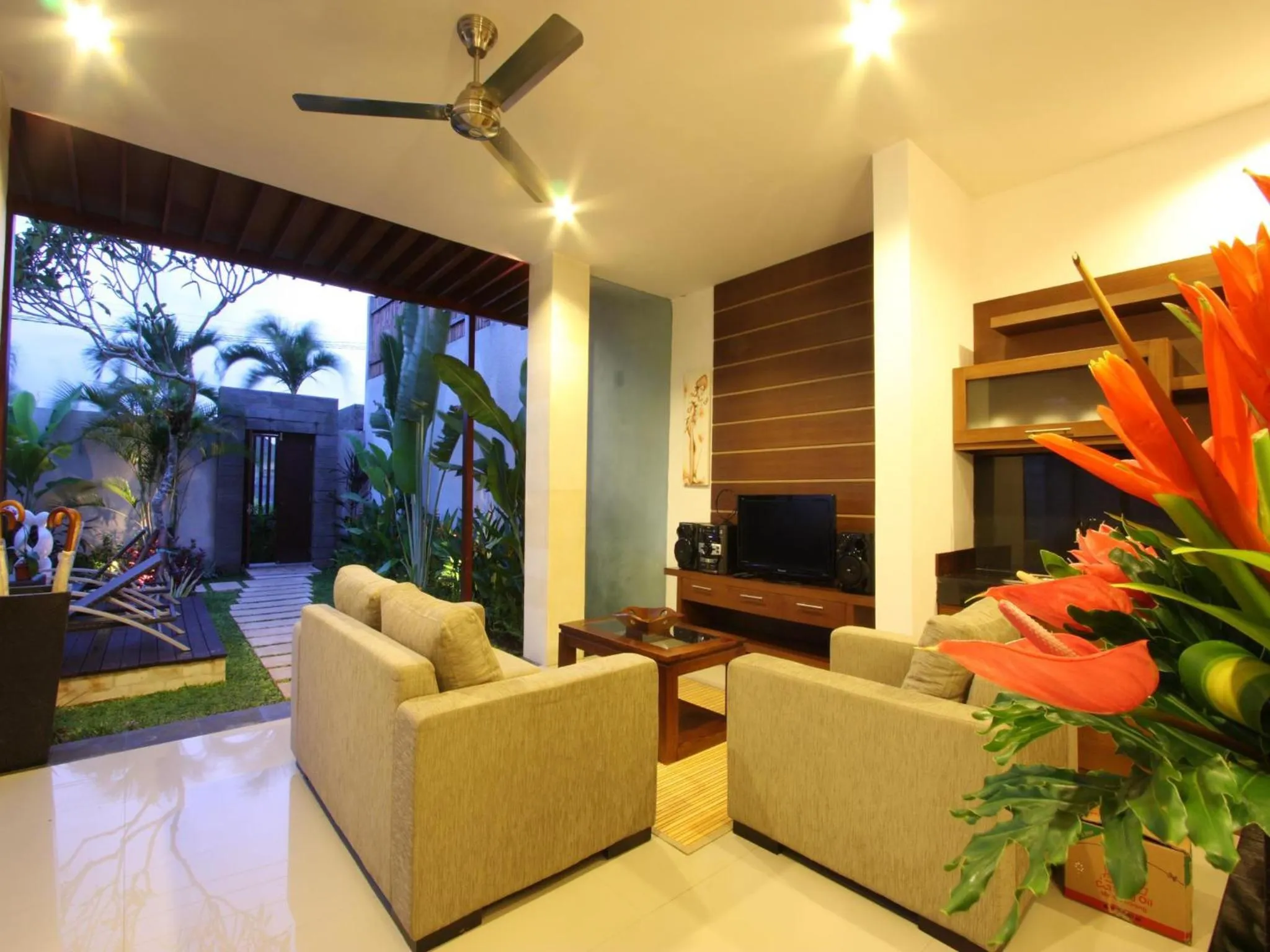 Living room in Grania Bali Villas