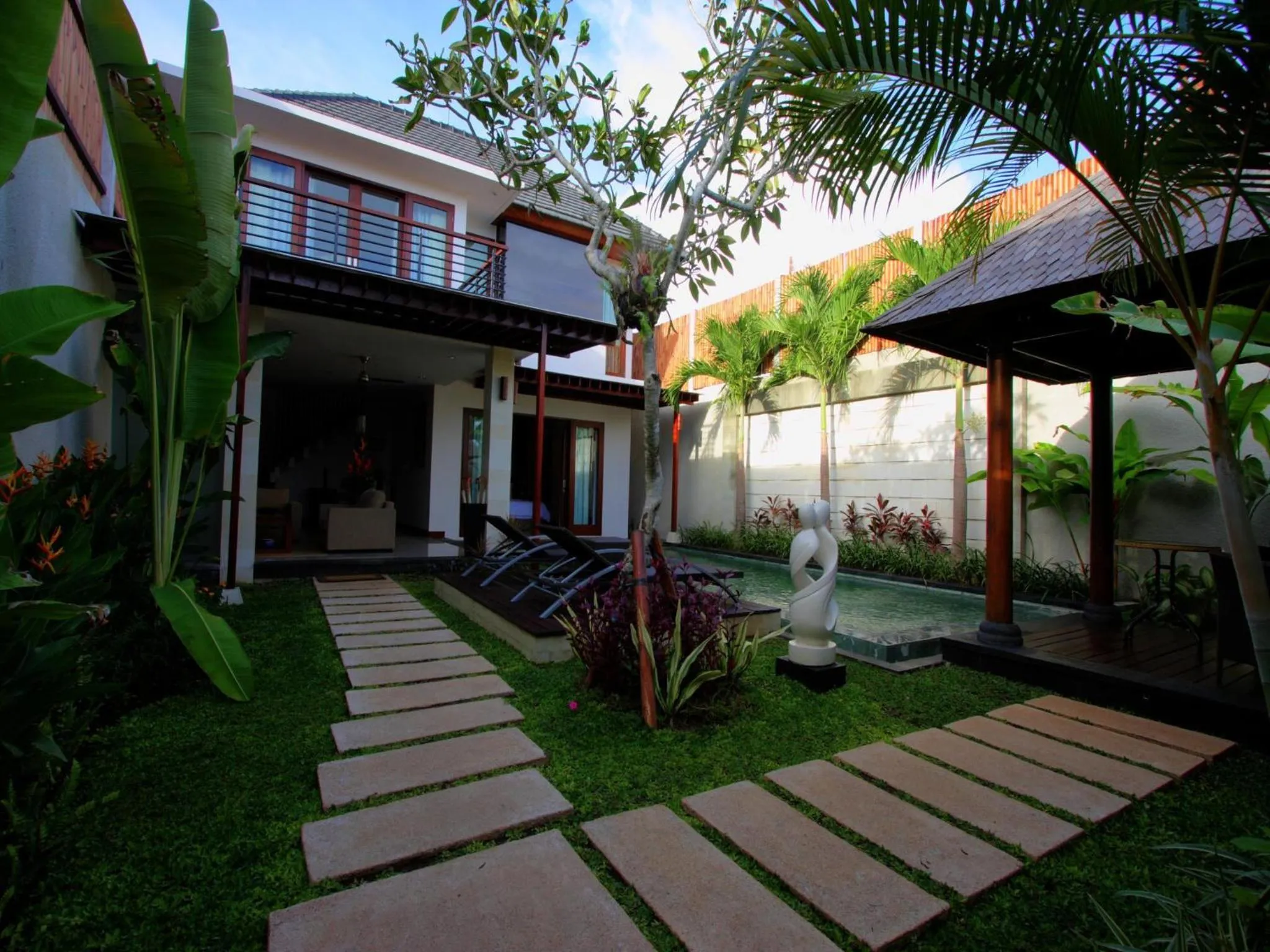 Garden in Grania Bali Villas