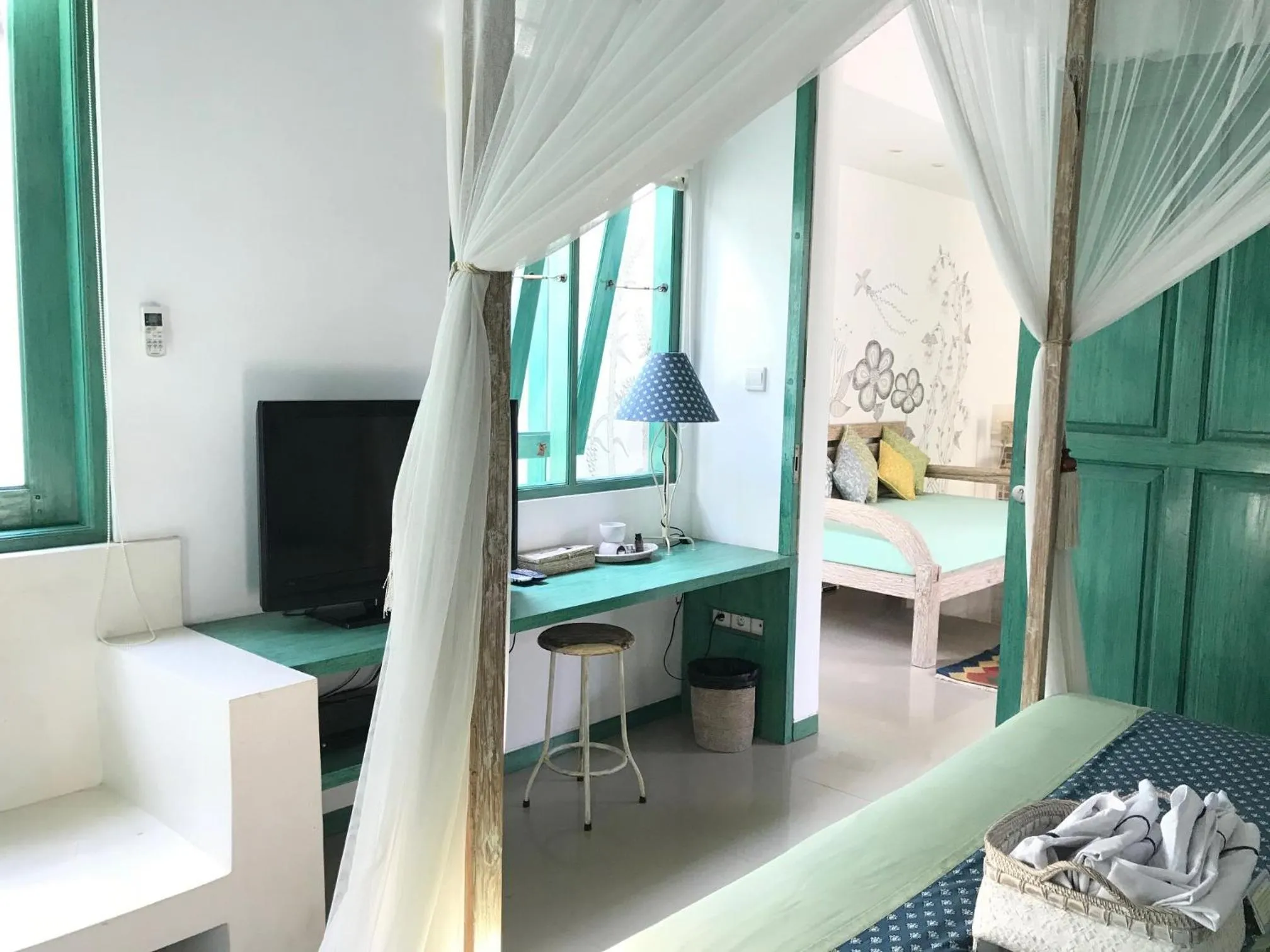 Bedroom, Bed in Artemis Villa Hotel