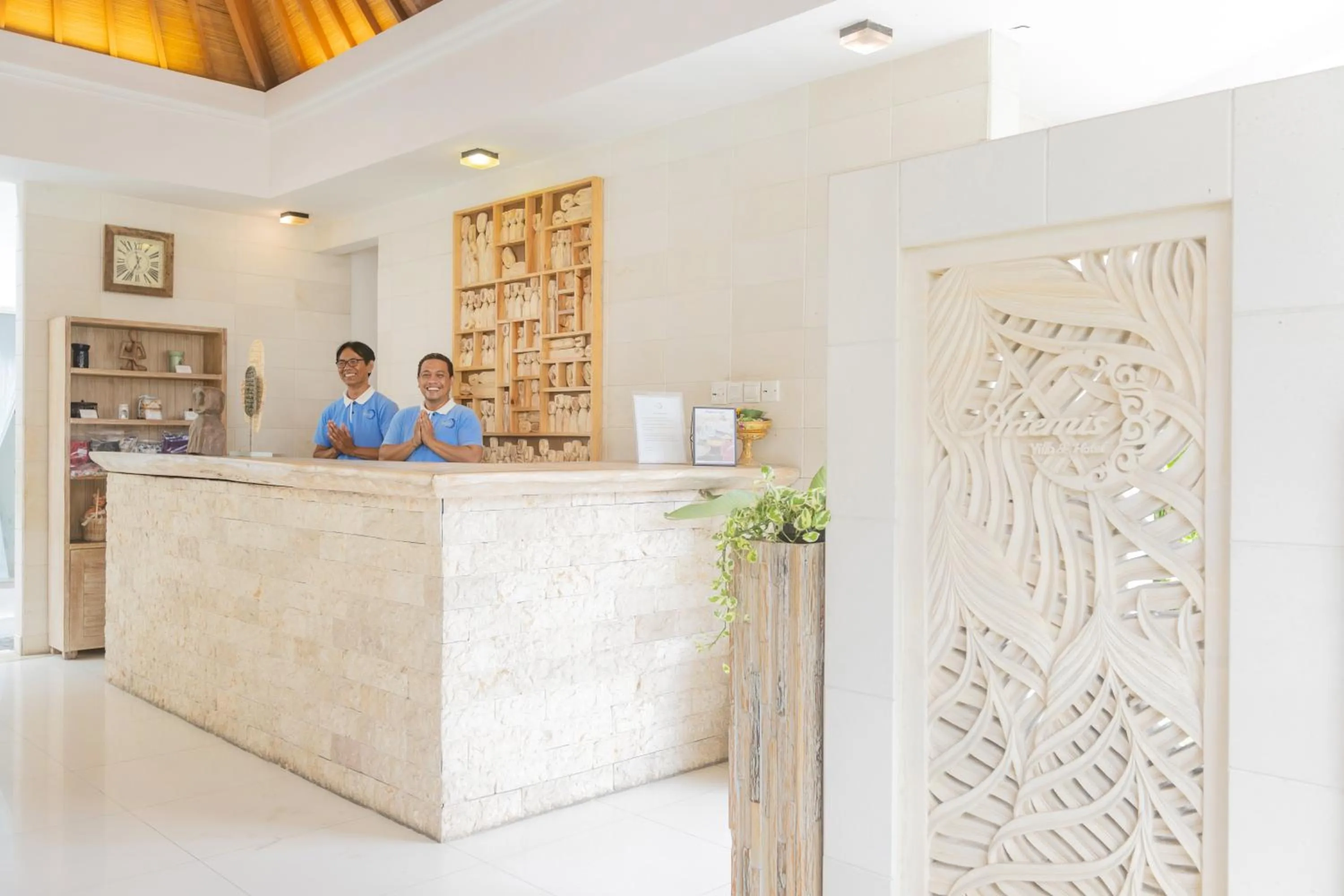 Staff in Artemis Villa Hotel