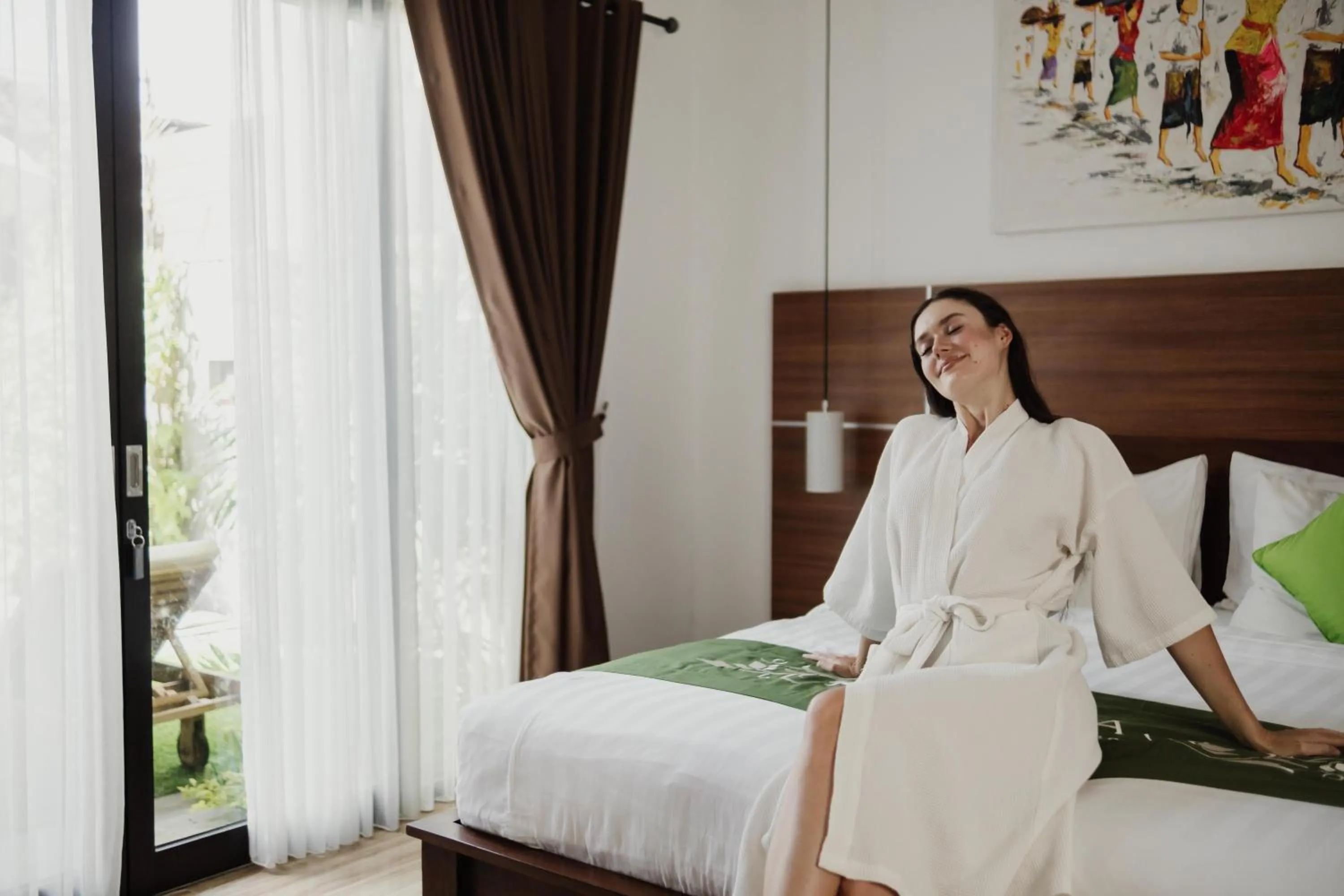 Bedroom, Bed in Gracia Bali Villas & Apartment Managed by Manara