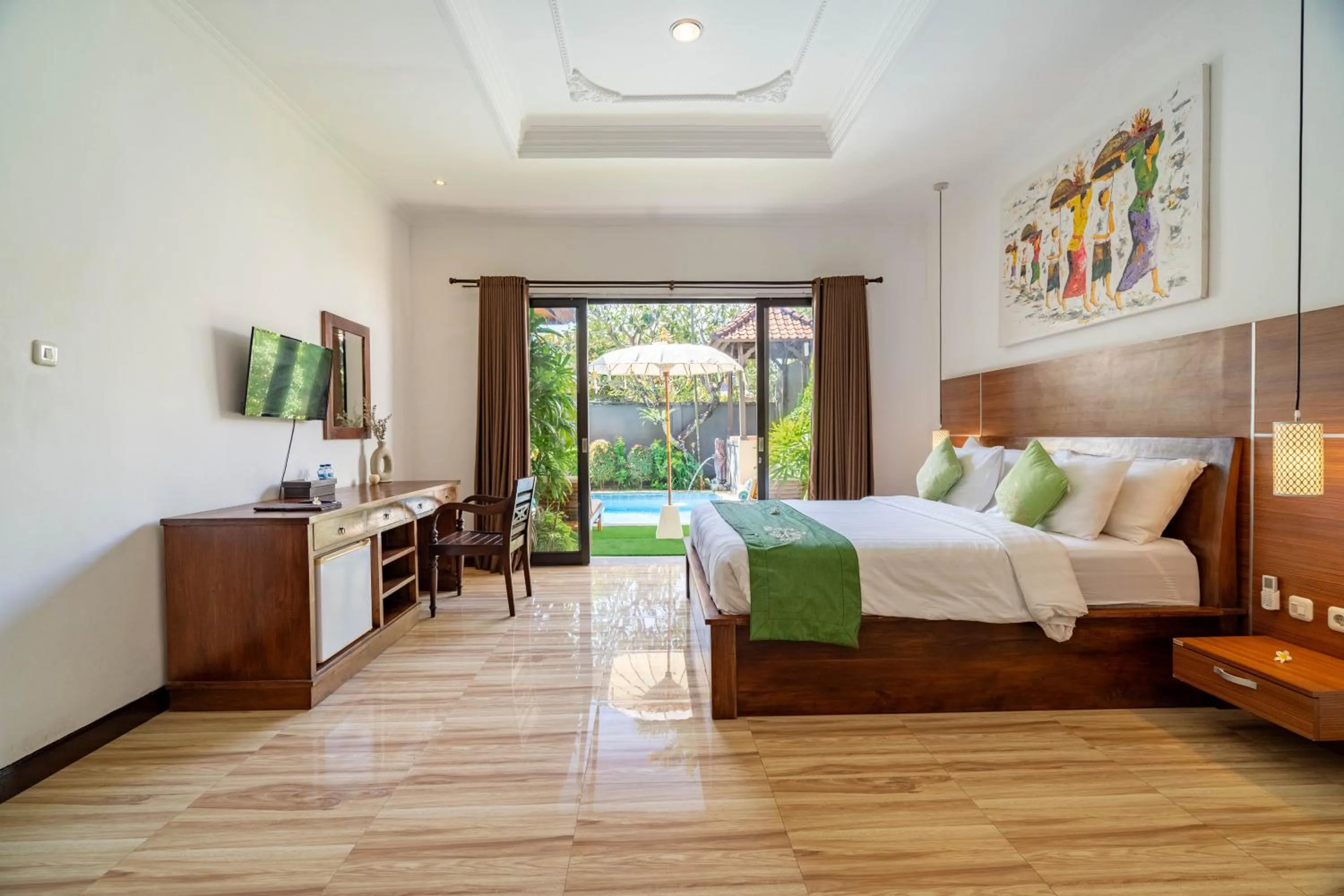 Photo of the whole room, Bed in Gracia Bali Villas & Apartment Managed by Manara