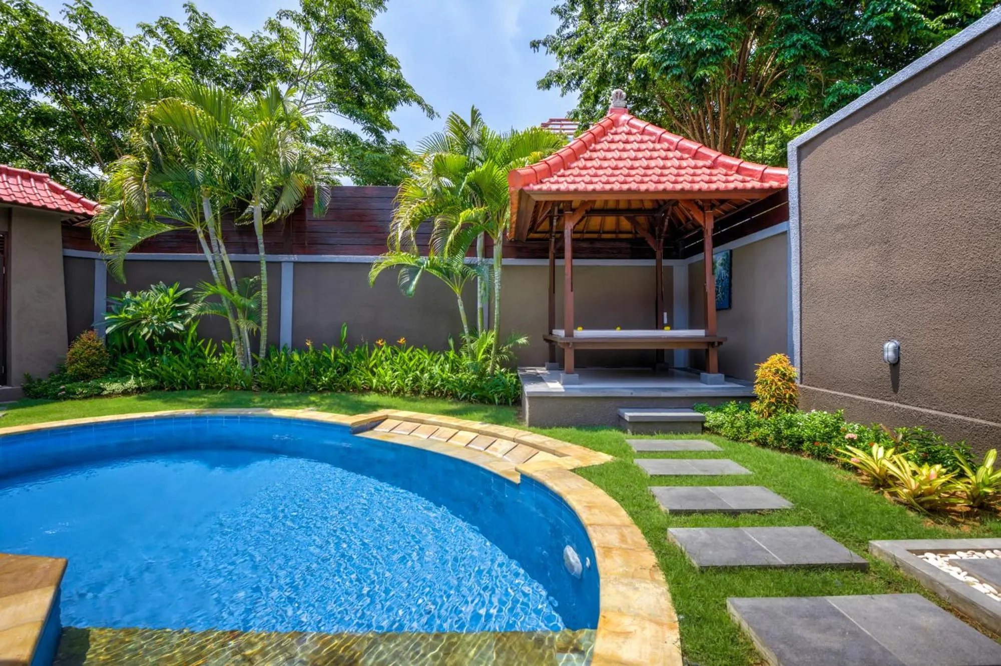 Garden in Gracia Bali Villas & Apartment Managed by Manara
