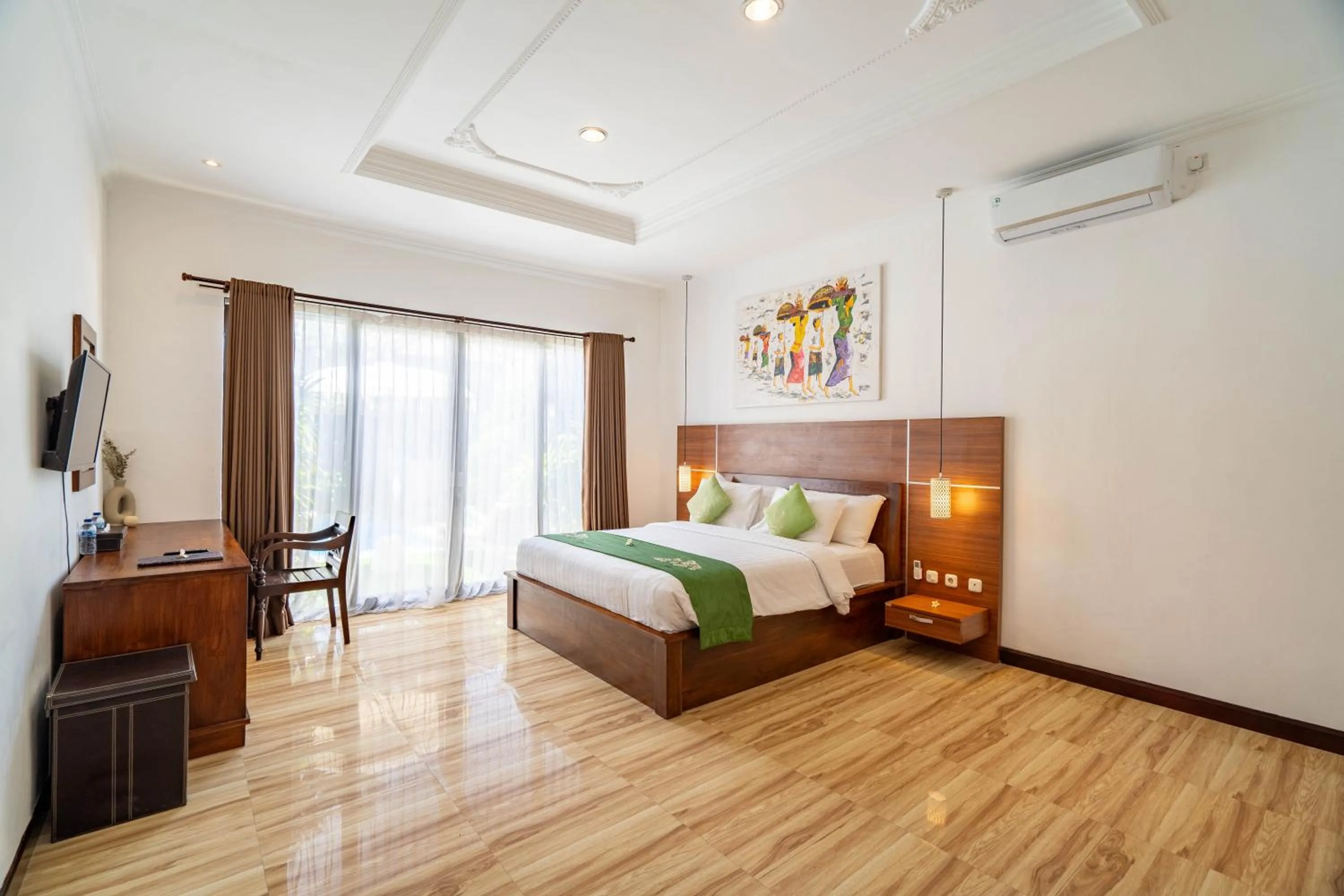 Bedroom, Bed in Gracia Bali Villas & Apartment Managed by Manara