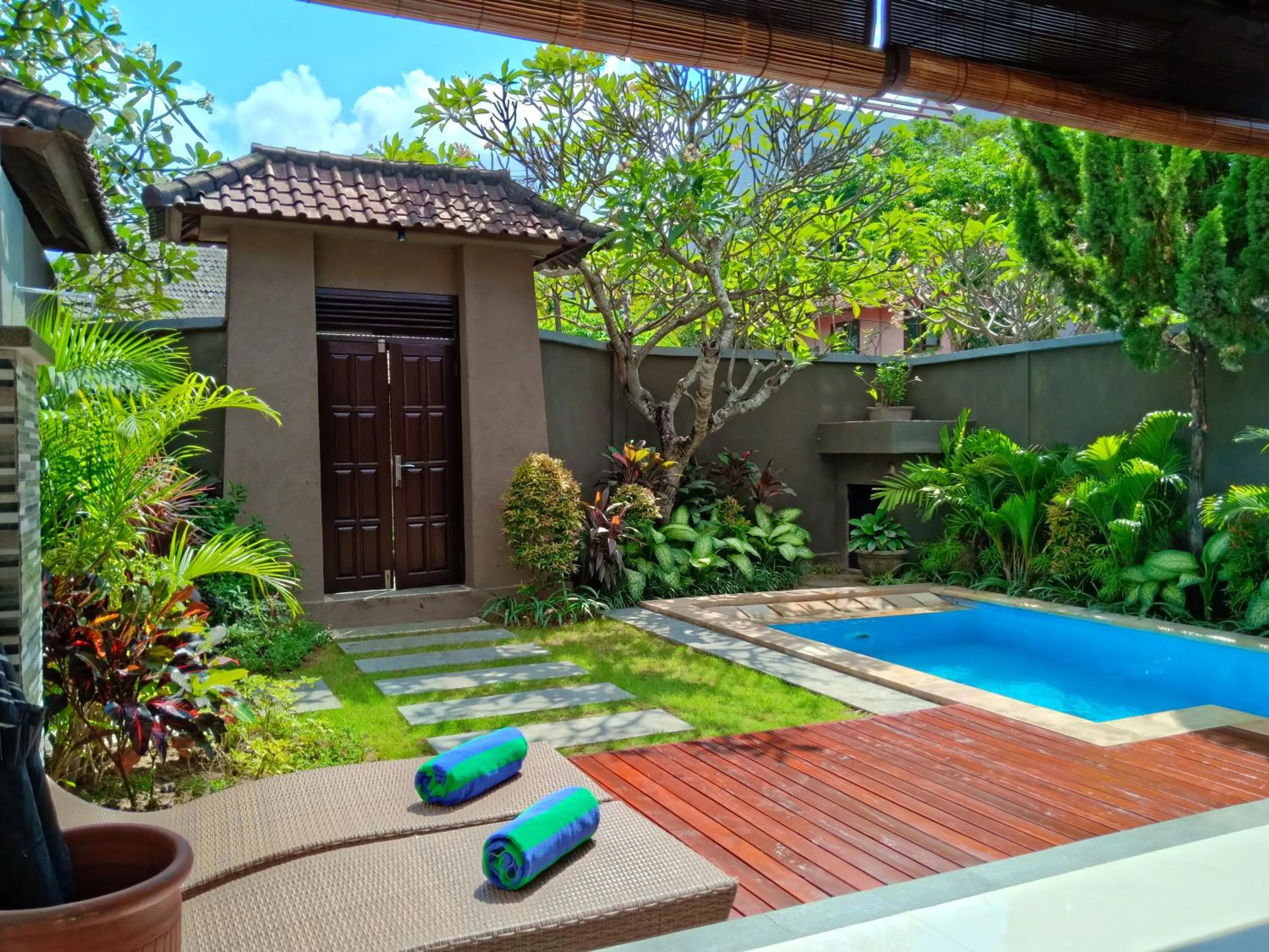 Swimming pool in Gracia Bali Villas & Apartment Managed by Manara