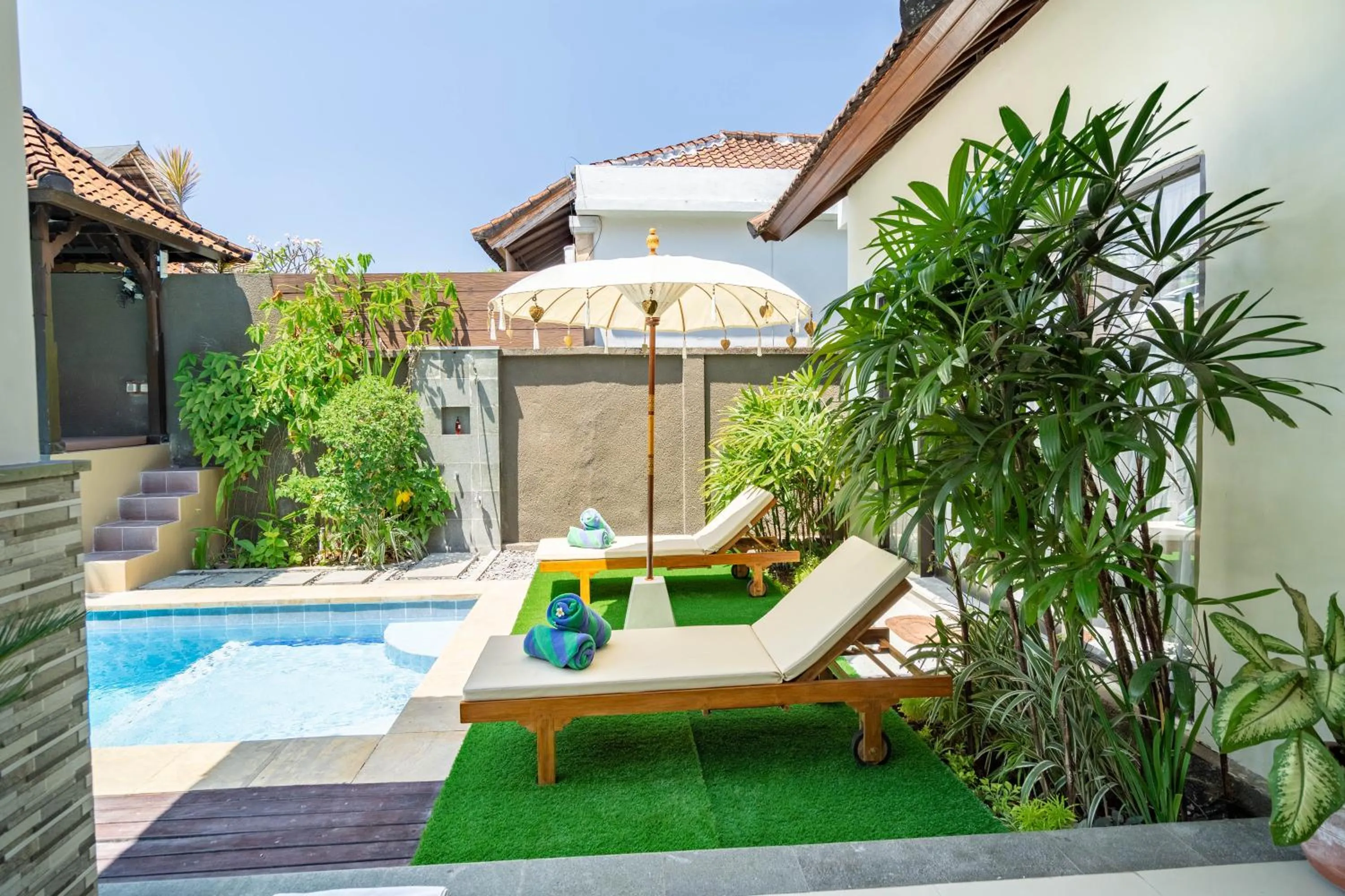 Pool view in Gracia Bali Villas & Apartment Managed by Manara