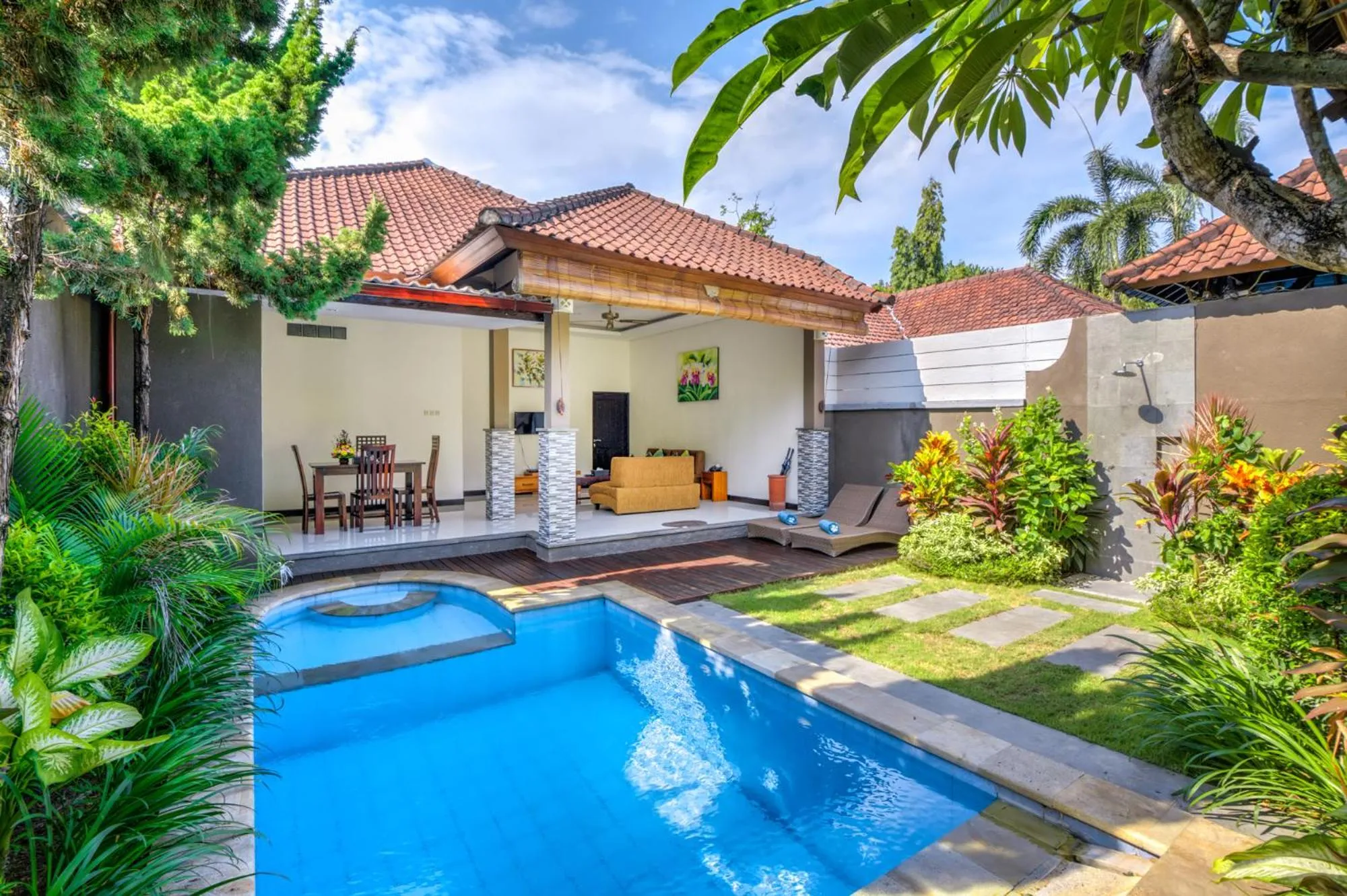 Swimming pool in Gracia Bali Villas & Apartment Managed by Manara