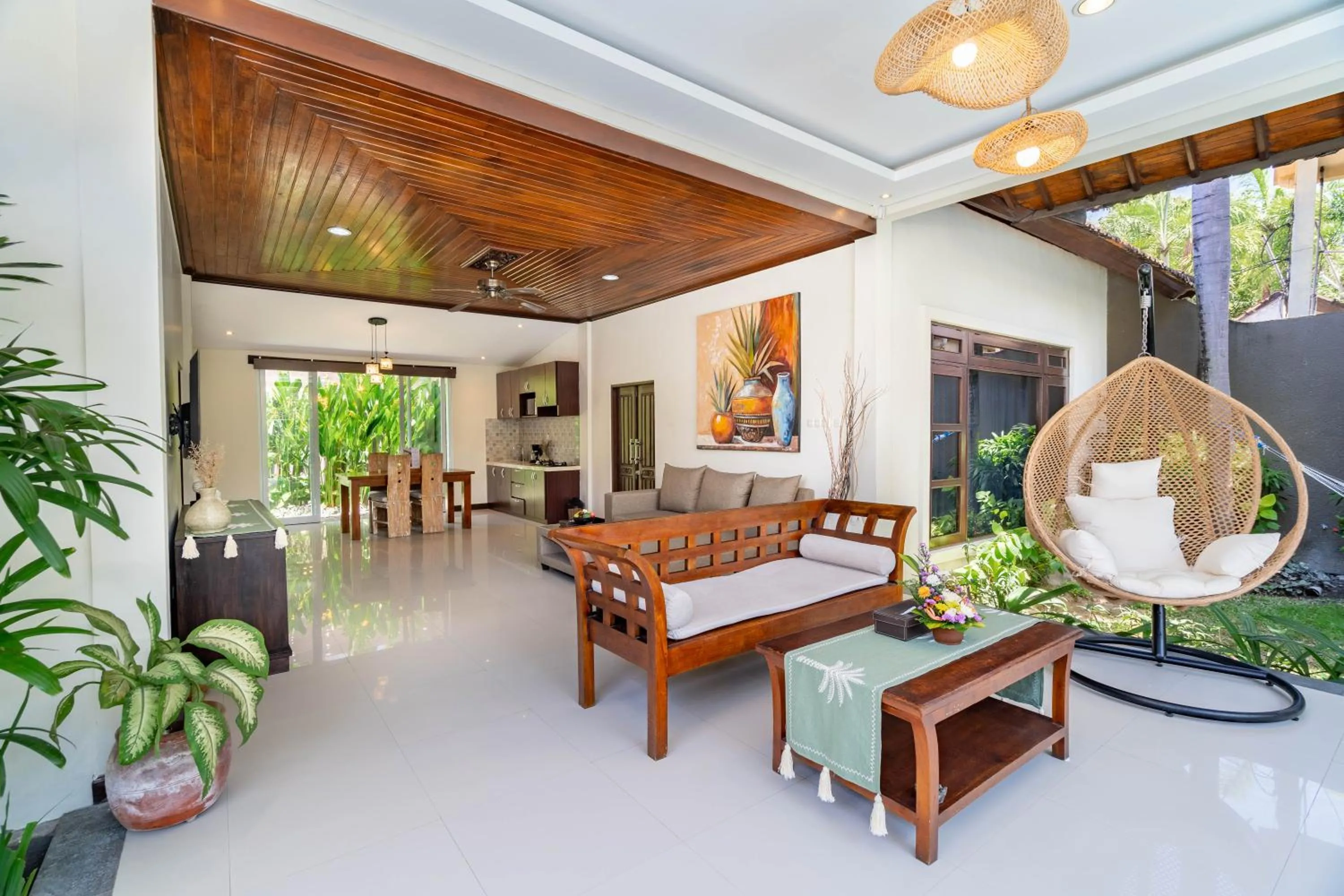 Living room in Gracia Bali Villas & Apartment Managed by Manara