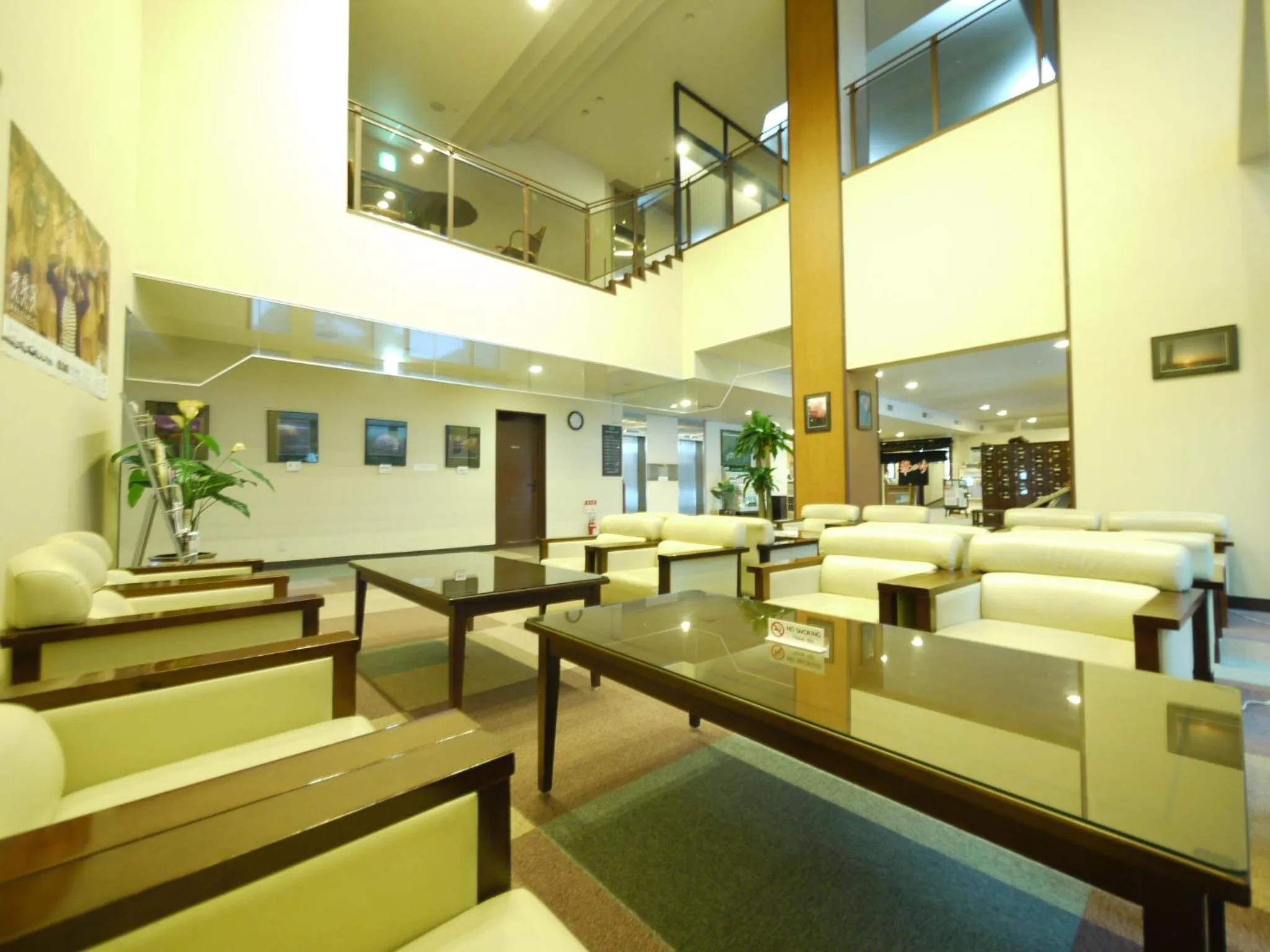 Lobby or reception in Route Inn Grantia Akita Spa Resort