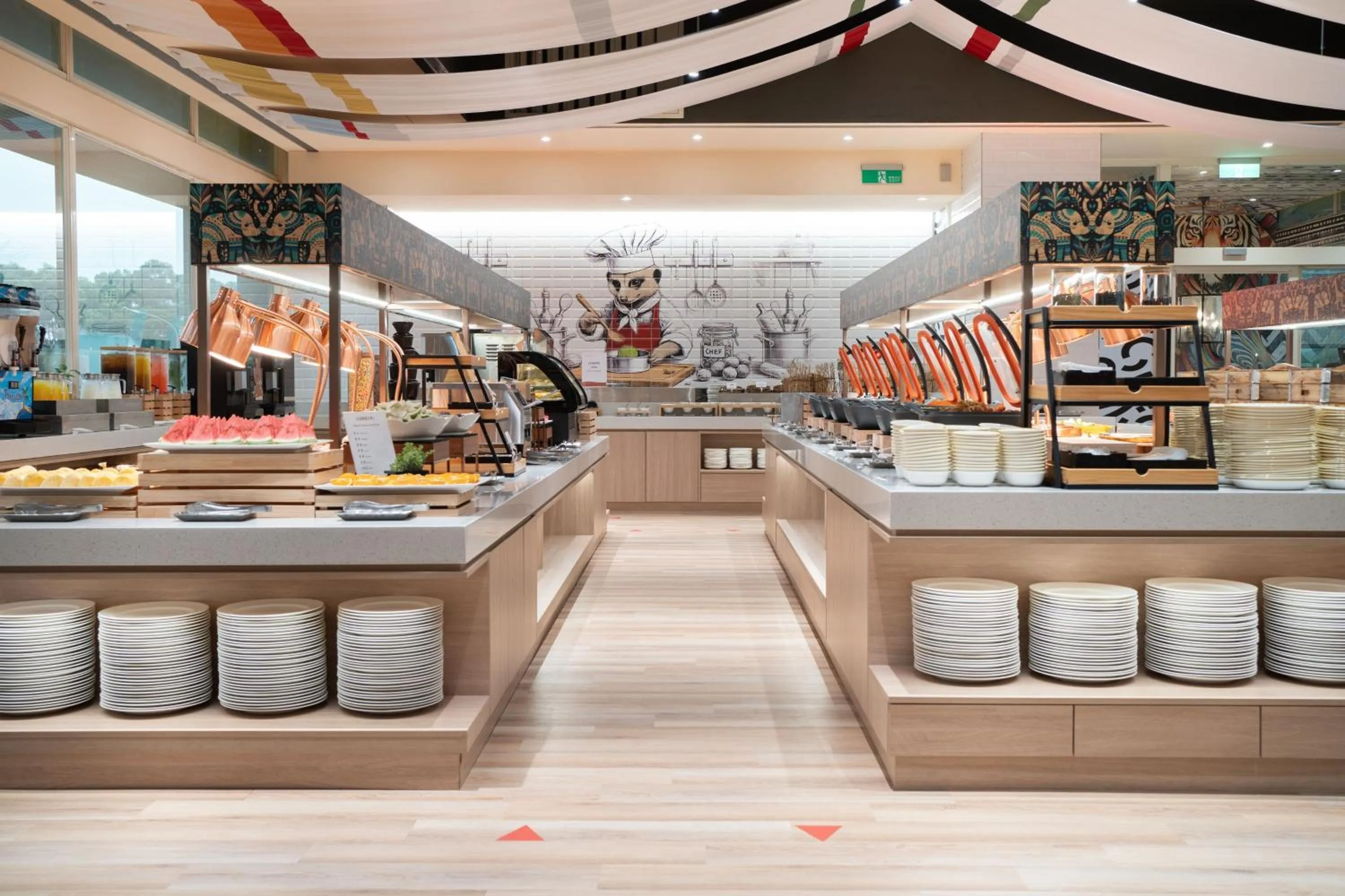 Restaurant/places to eat in Leofoo Resort Guanshi