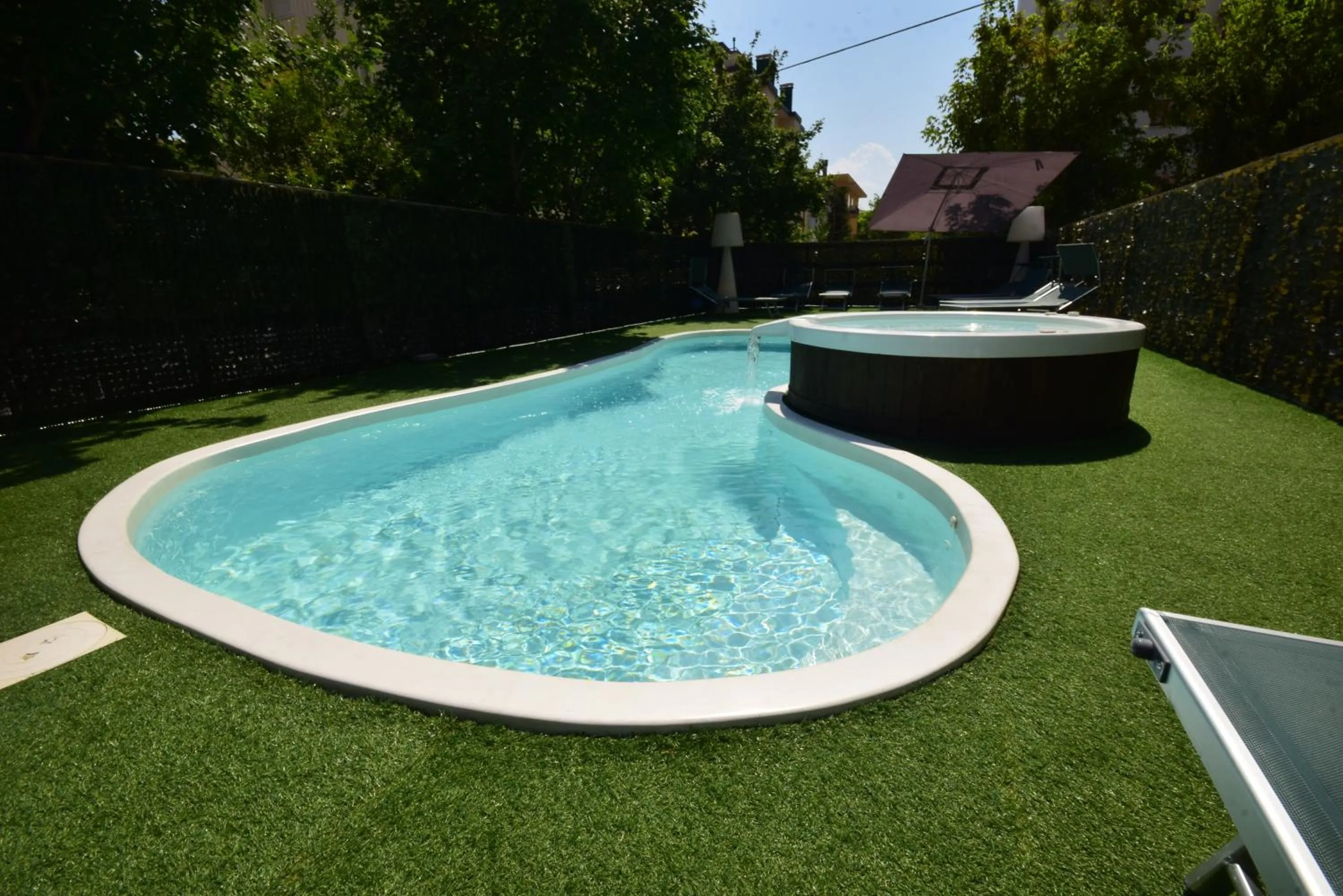 Garden in Hotel Como