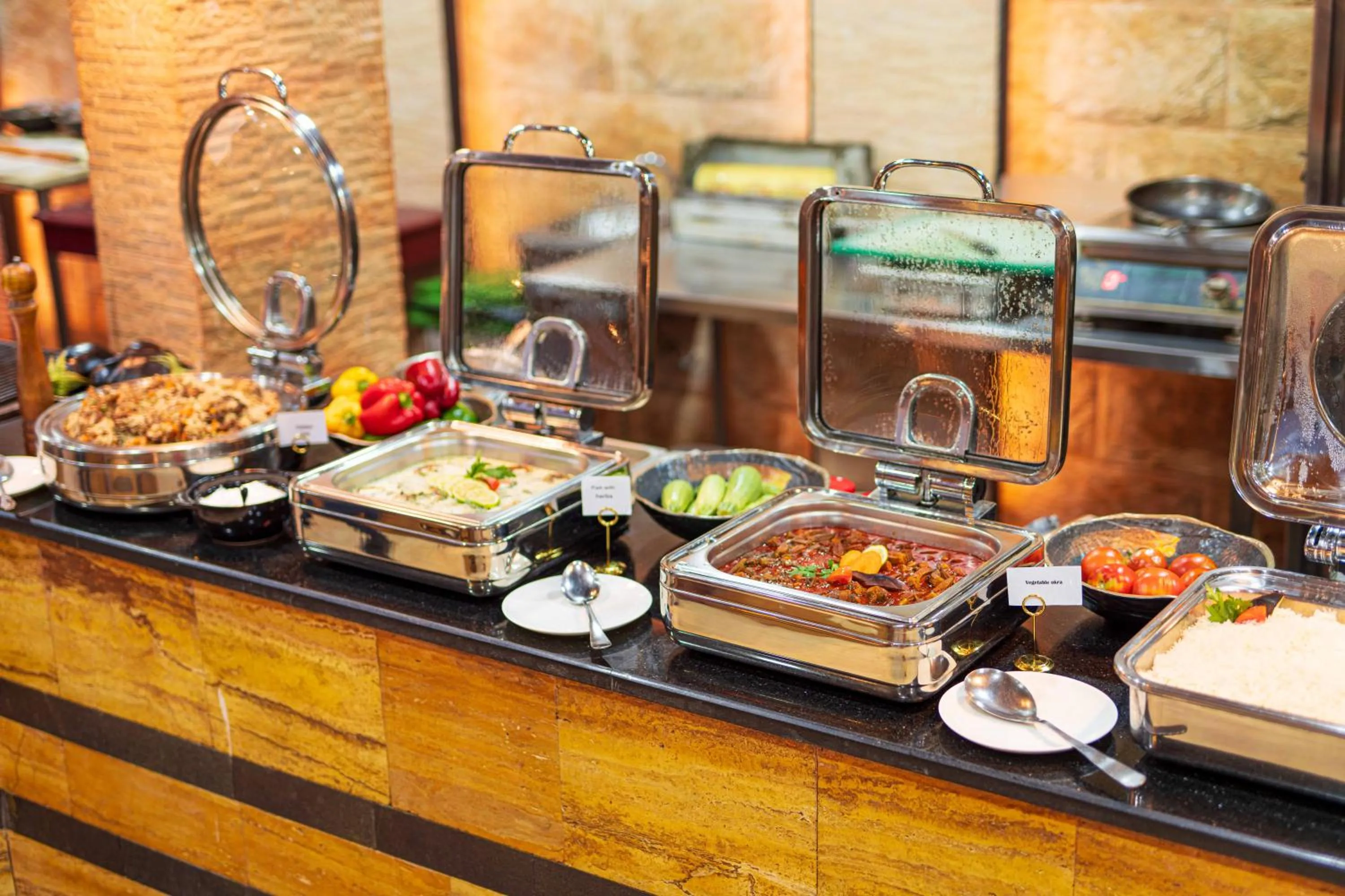 Food in Petra Moon Hotel