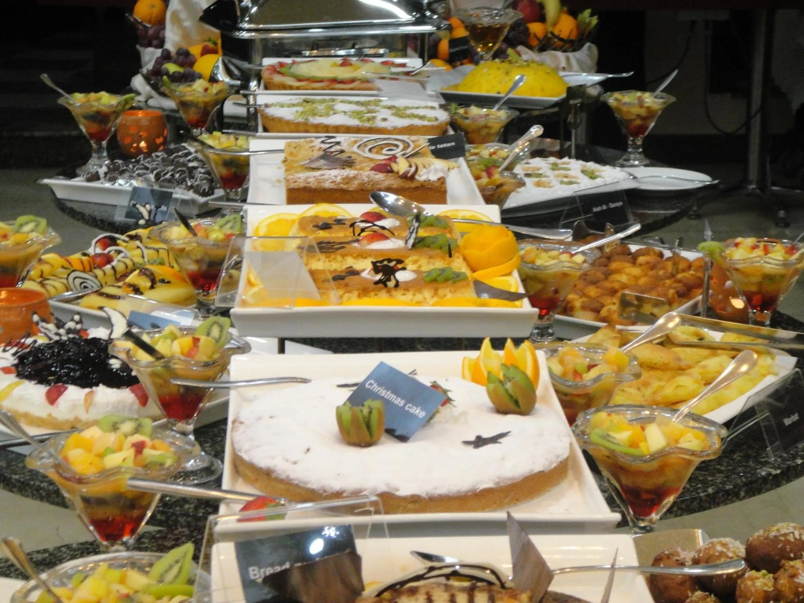 Buffet breakfast in Petra Moon Hotel