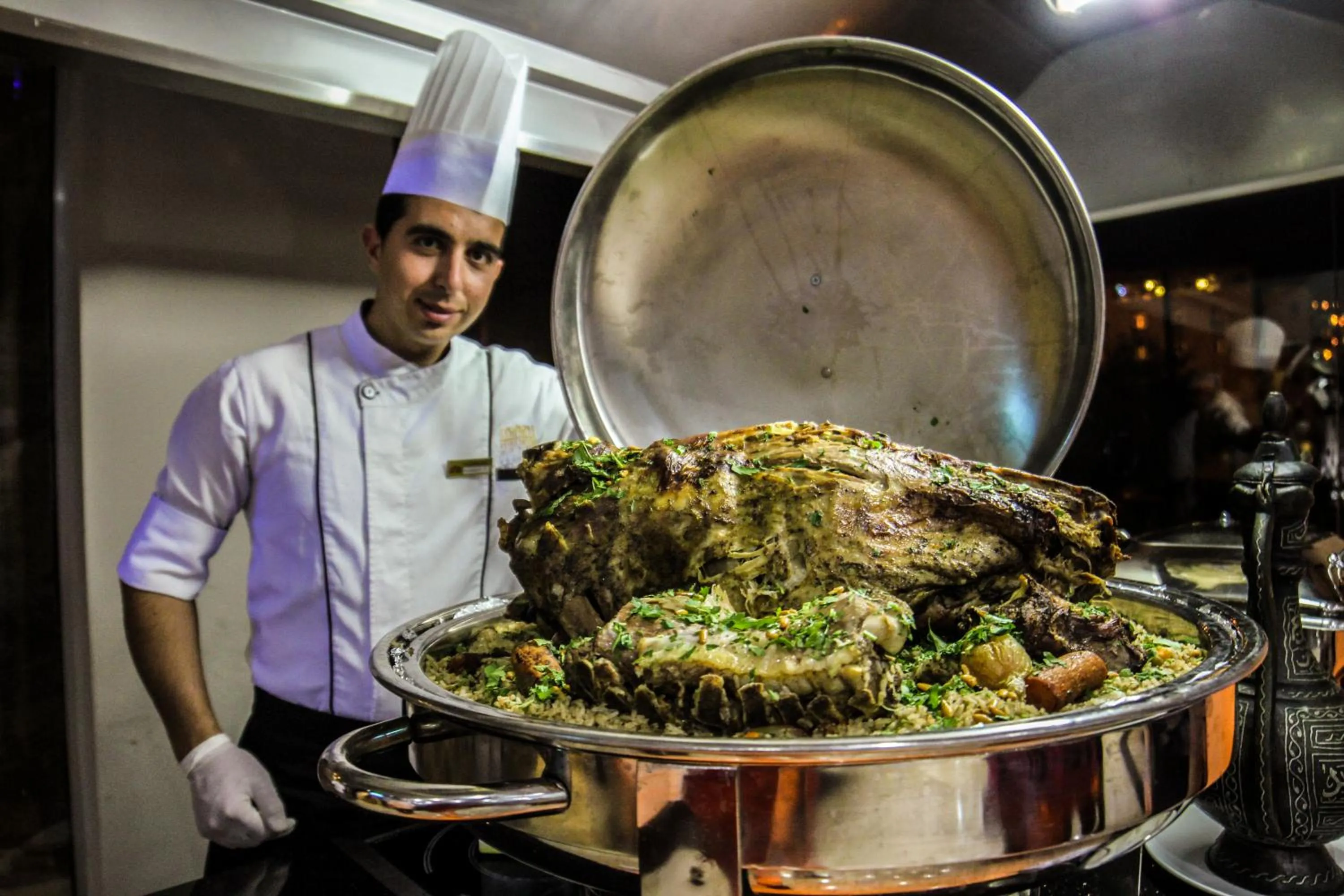 Dinner in Petra Moon Hotel