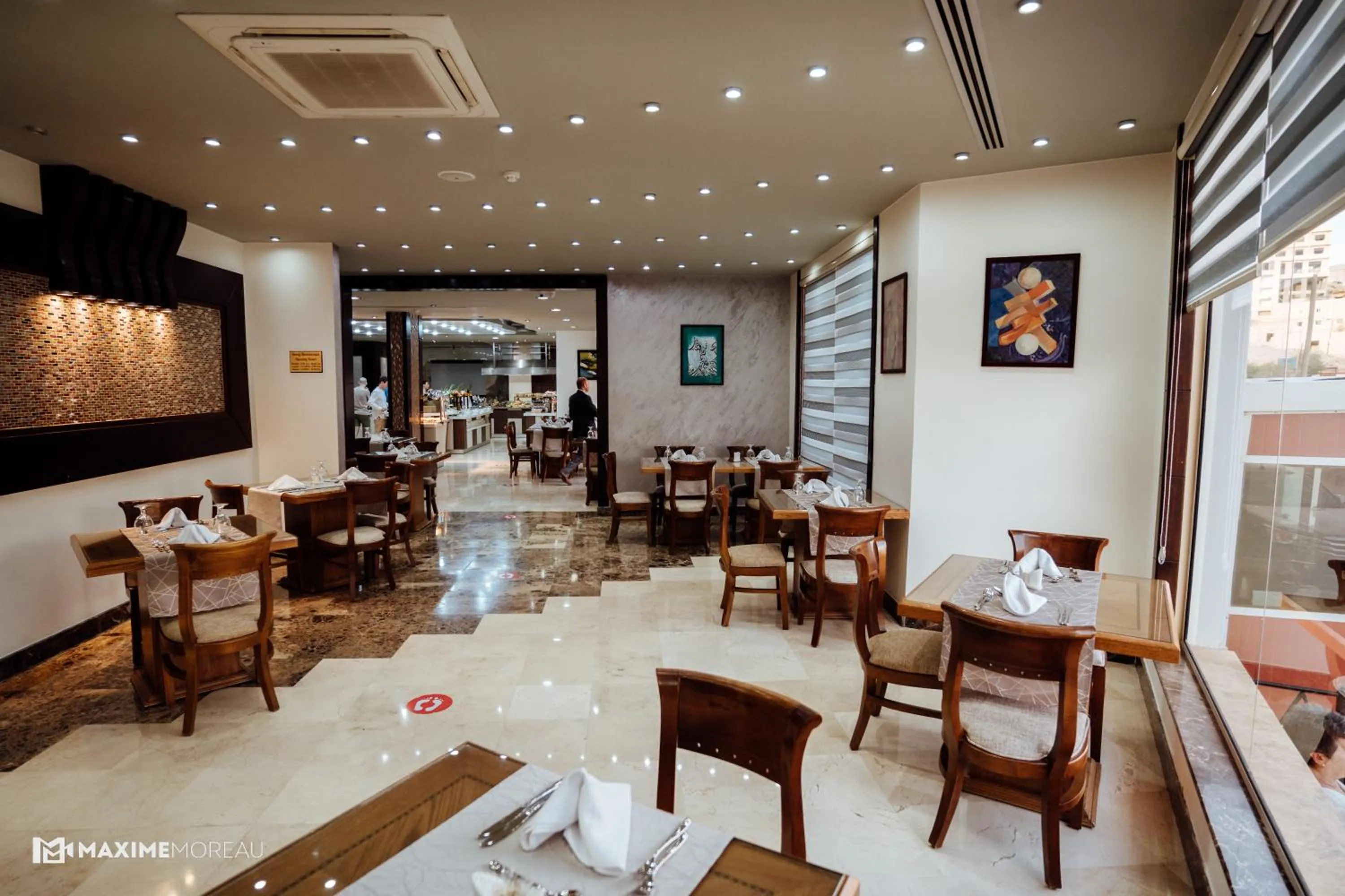 Restaurant/places to eat in Petra Moon Hotel