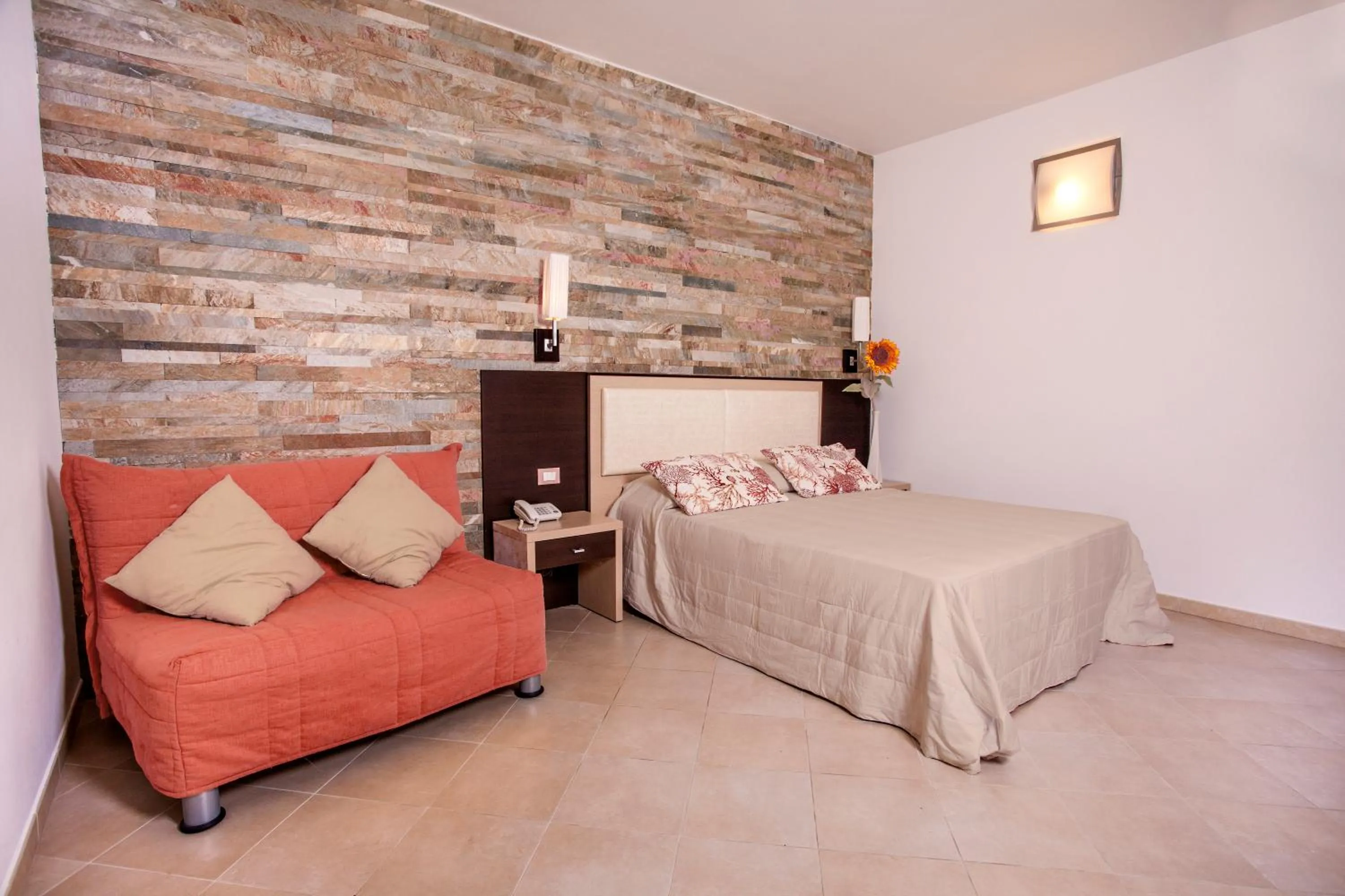 Bed in Green Paradise Resort