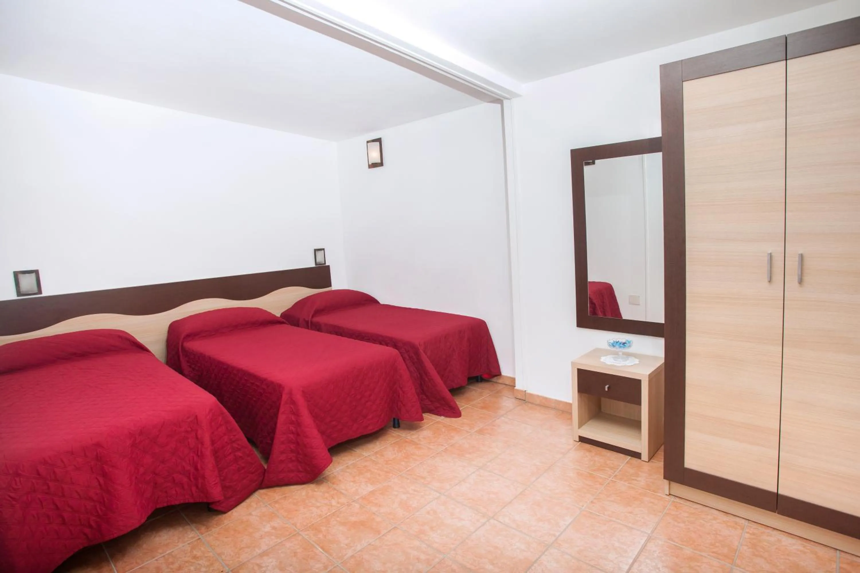 Bed in Green Paradise Resort