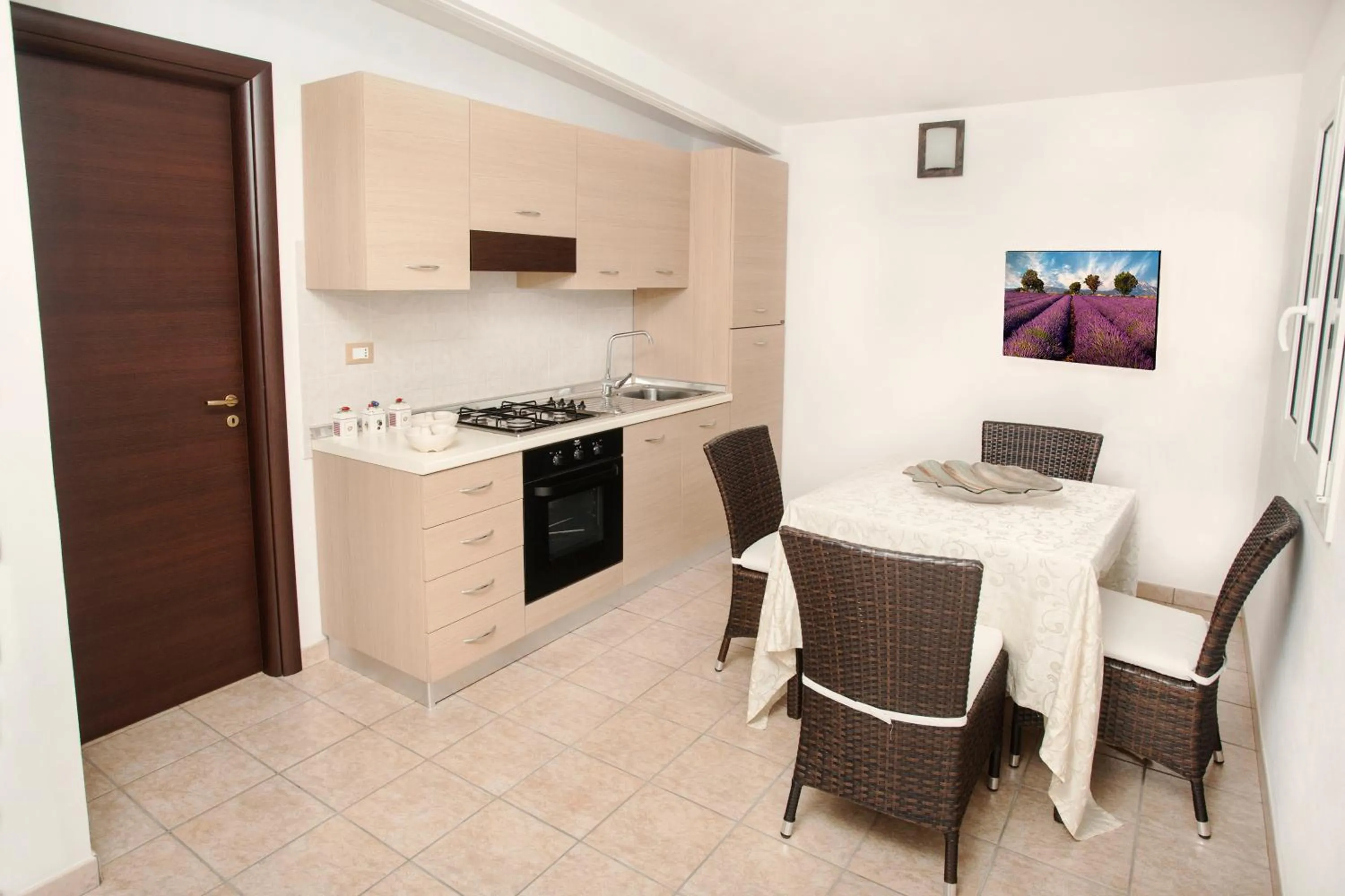 Kitchen or kitchenette in Green Paradise Resort