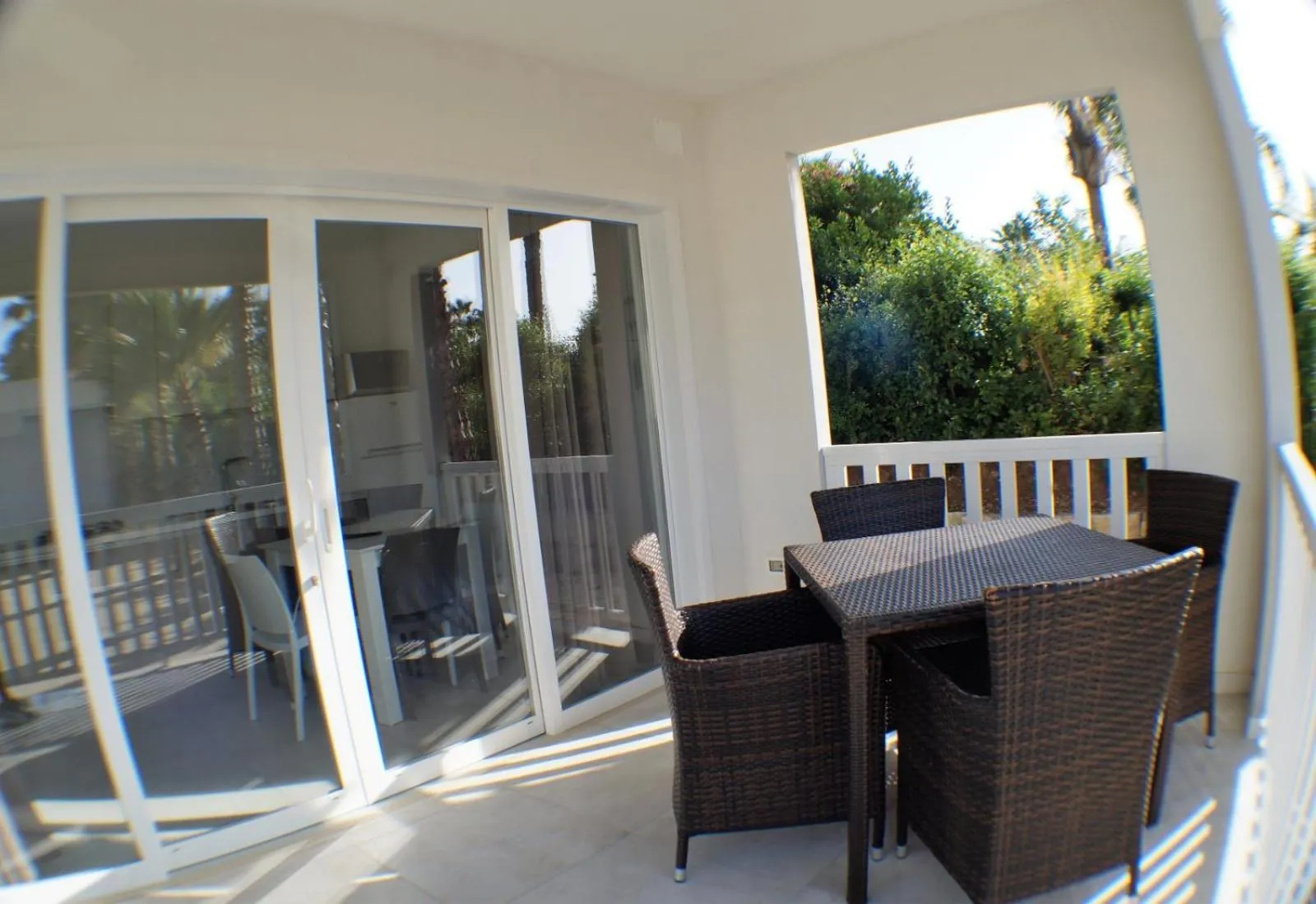 Patio in Green Paradise Resort