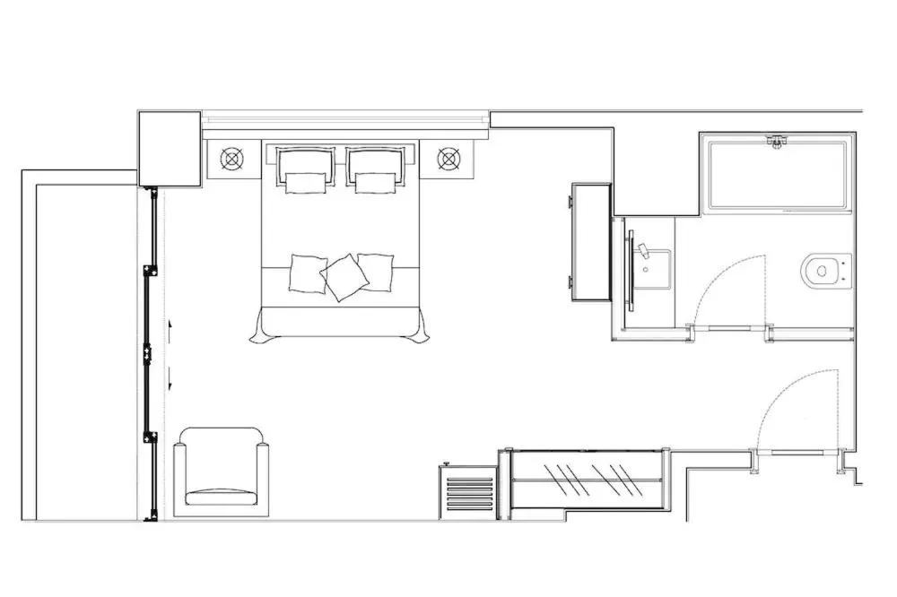 Floor plan in Xperia Saray Beach Hotel