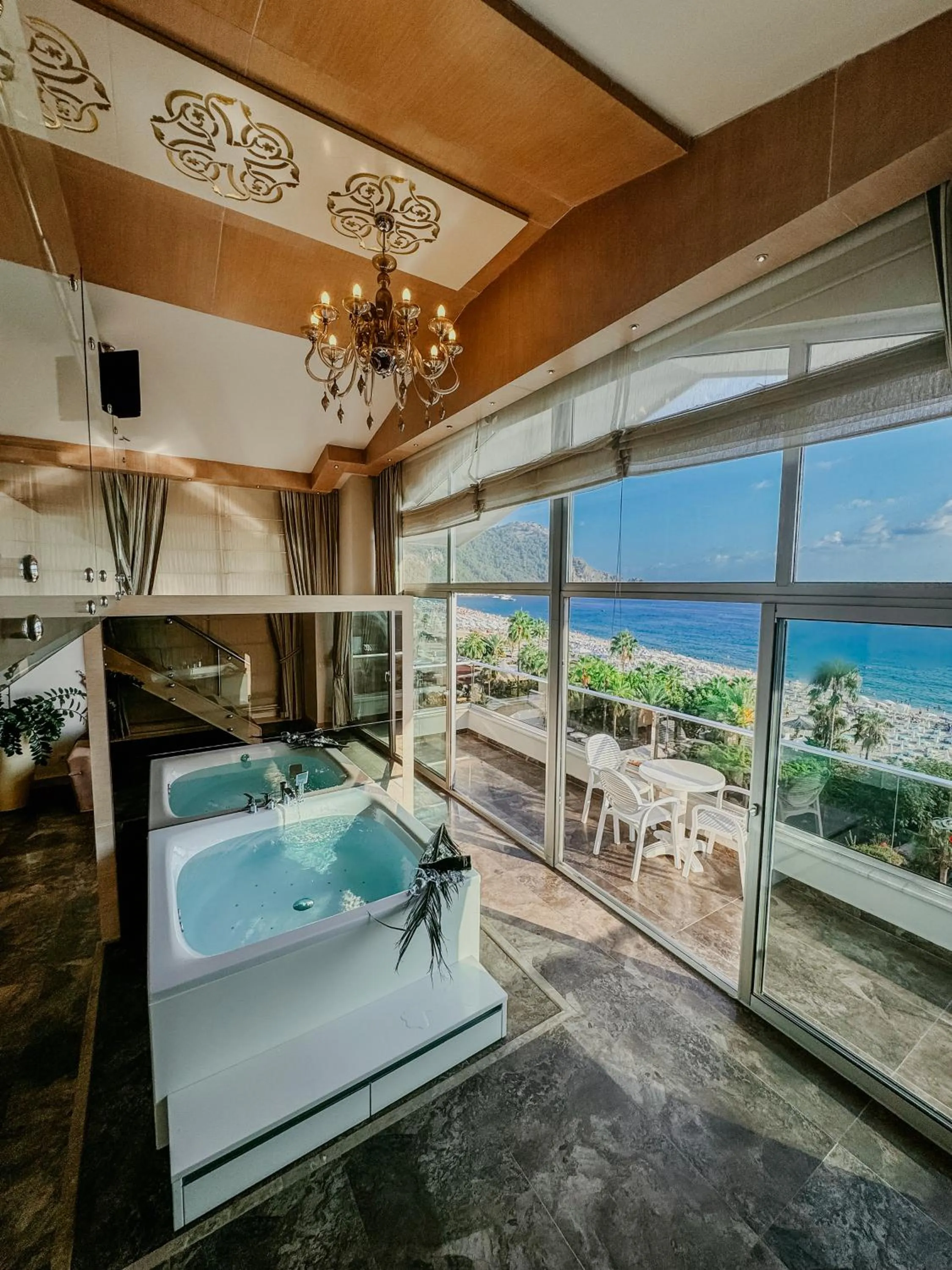 Sea view, Bed in Xperia Saray Beach Hotel