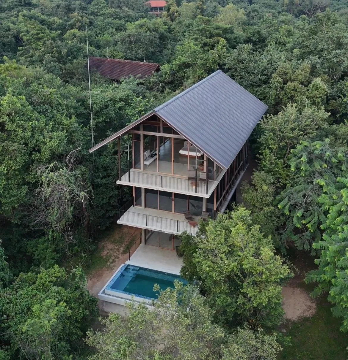 Bird's eye view in Wild Grass Nature Resort