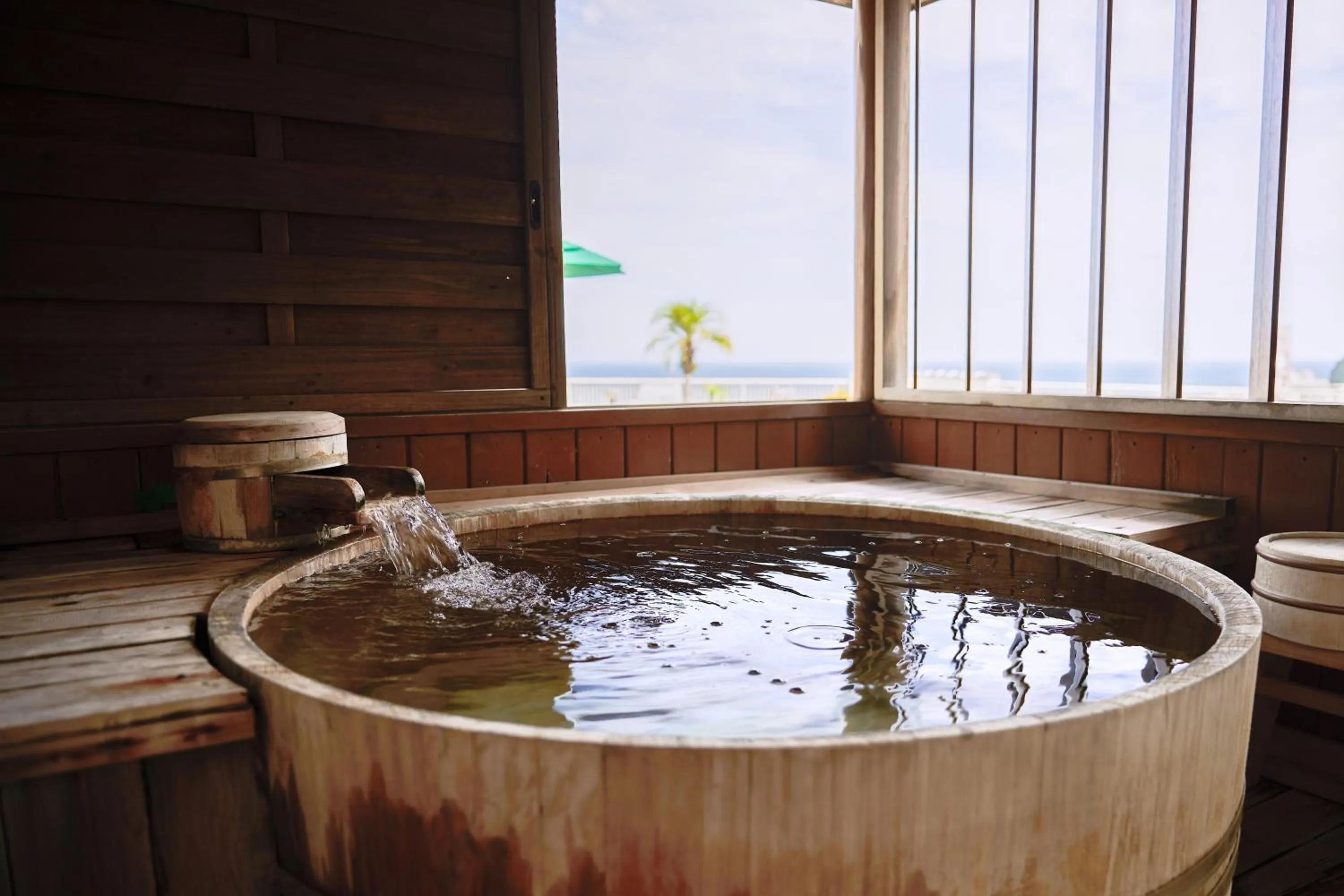 Open Air Bath in Shin Kadoya