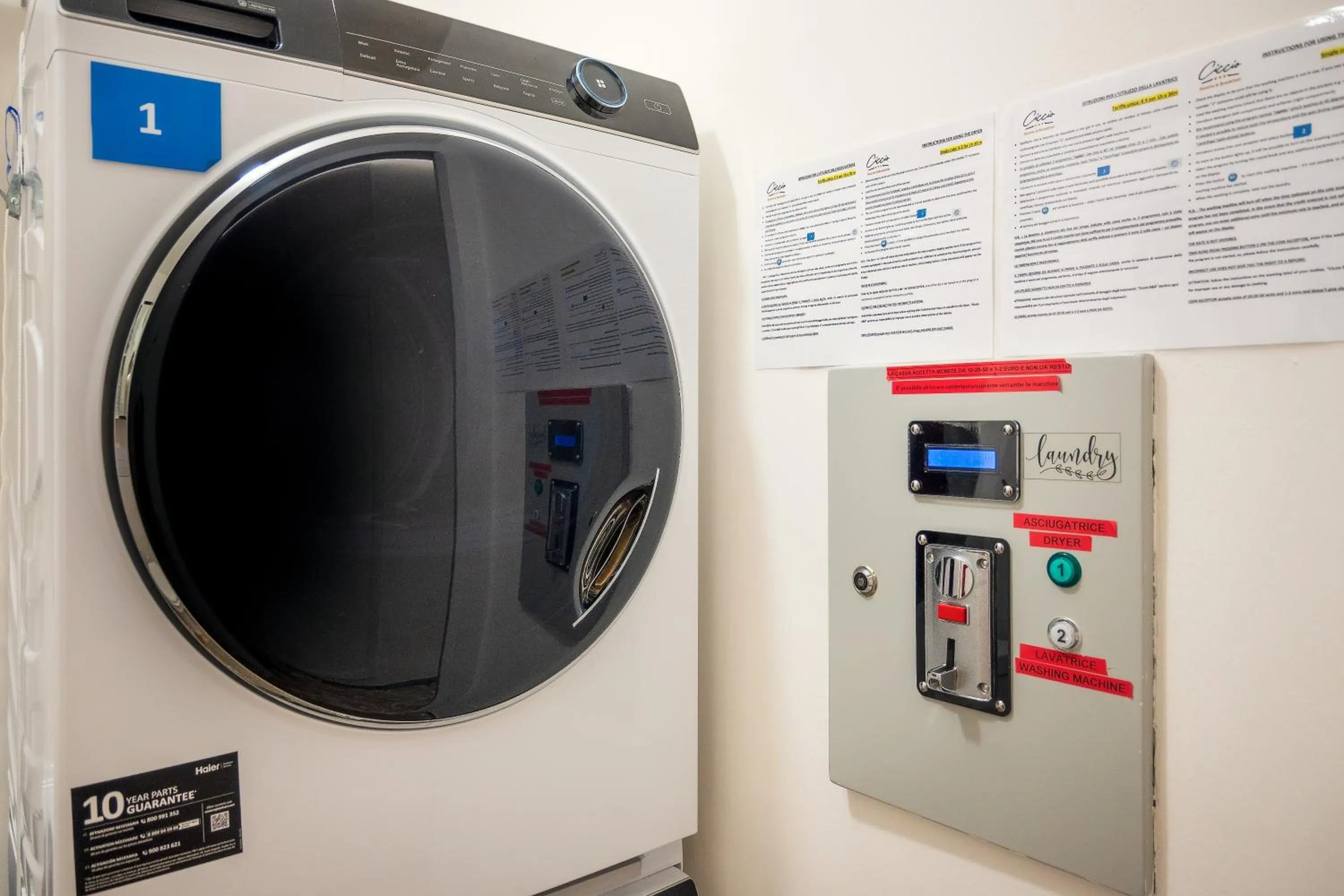 laundry in Ciccio Rooms and breakfast - Self check-in