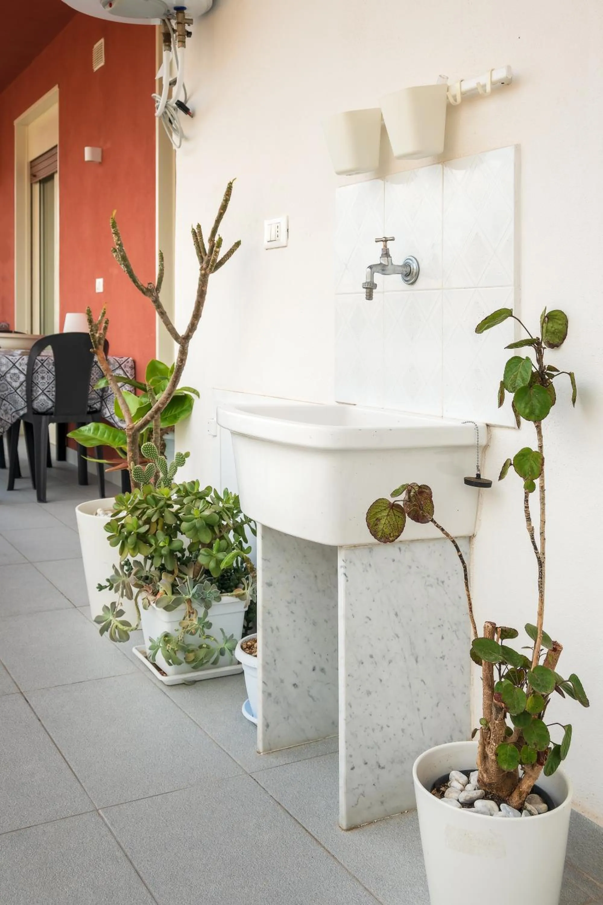 Balcony/Terrace in Ciccio Rooms and breakfast - Self check-in