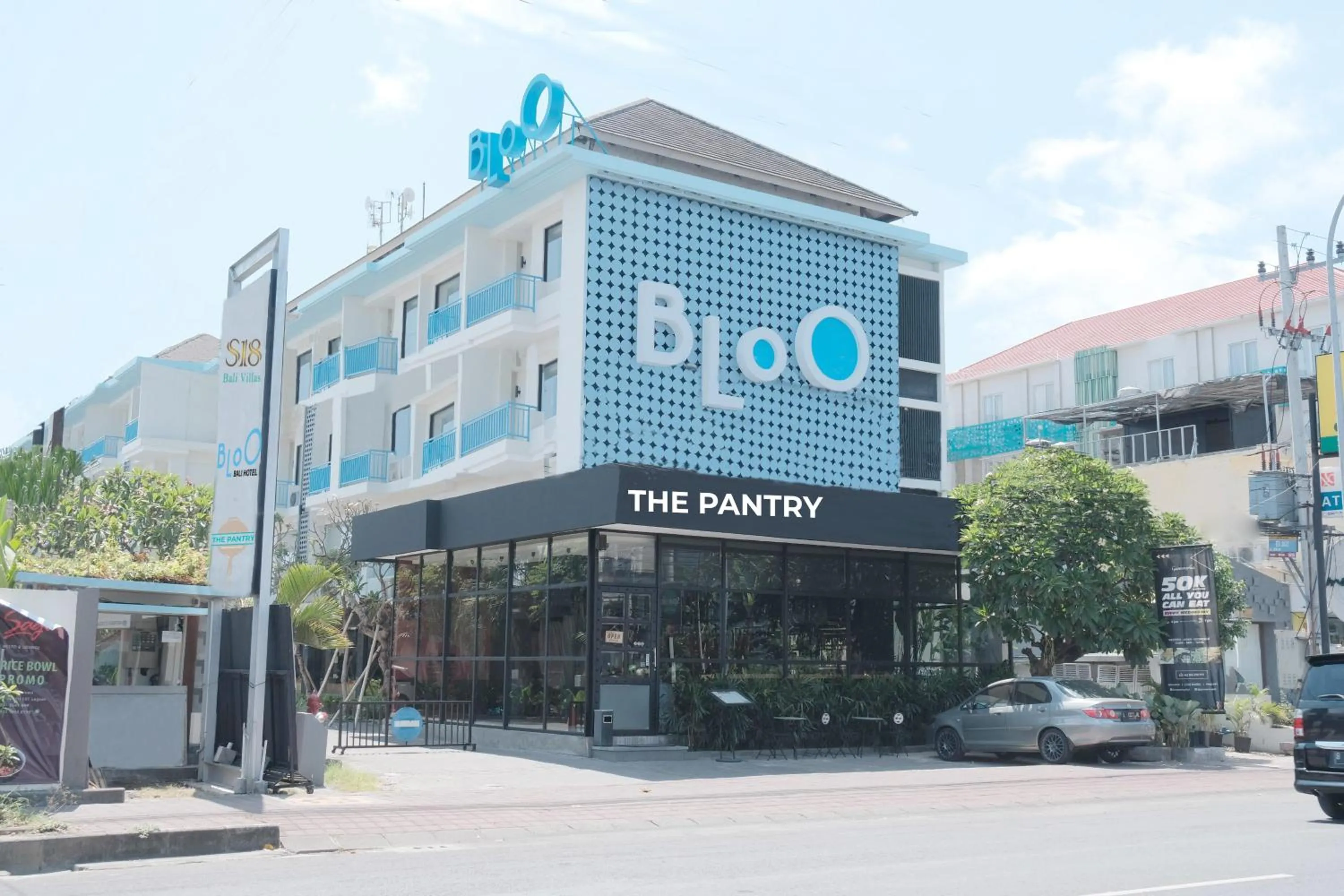 Property building in Bloo Bali Hotel