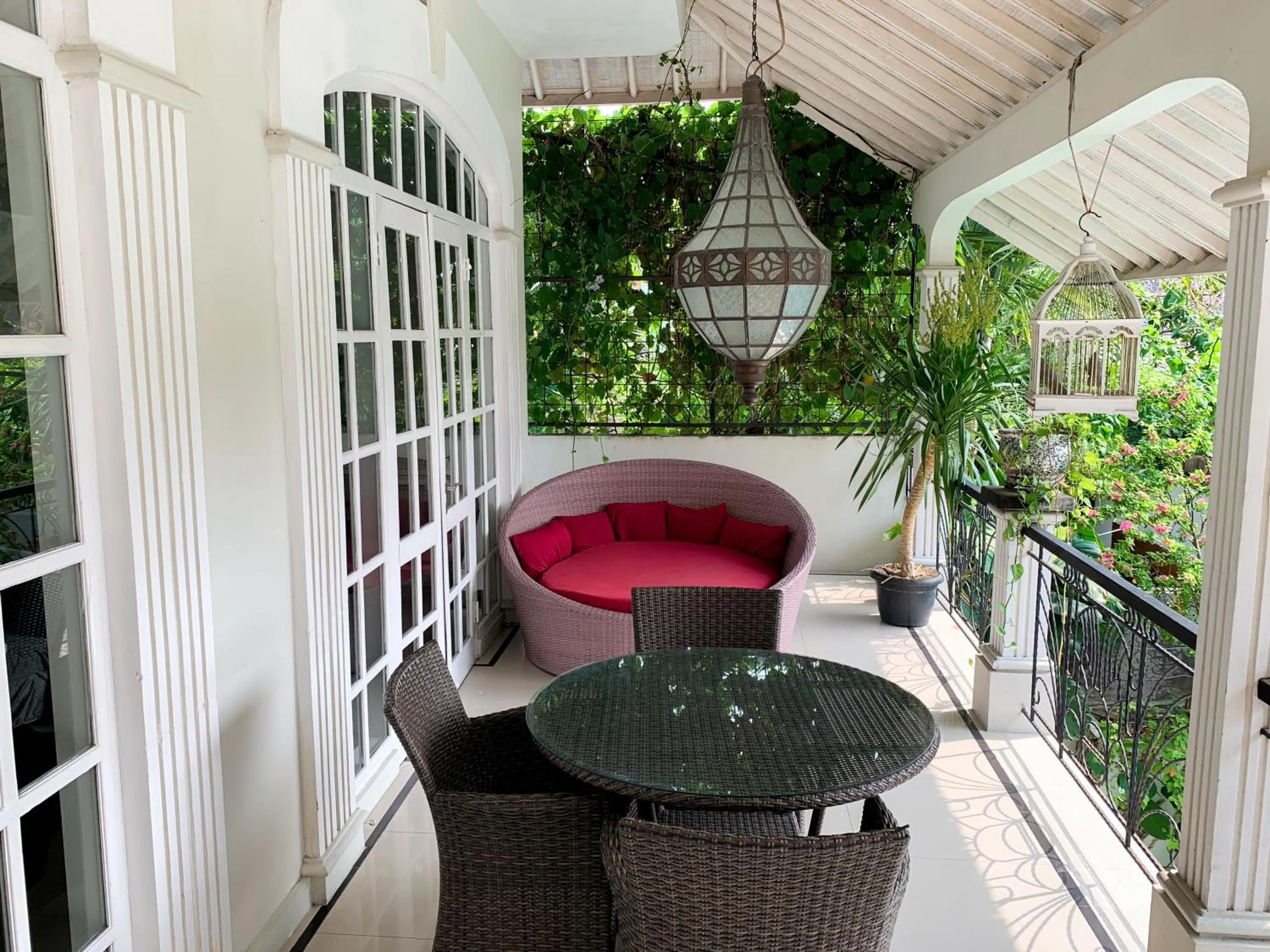 Balcony/Terrace in Casa Artista By Kresna Hospitality