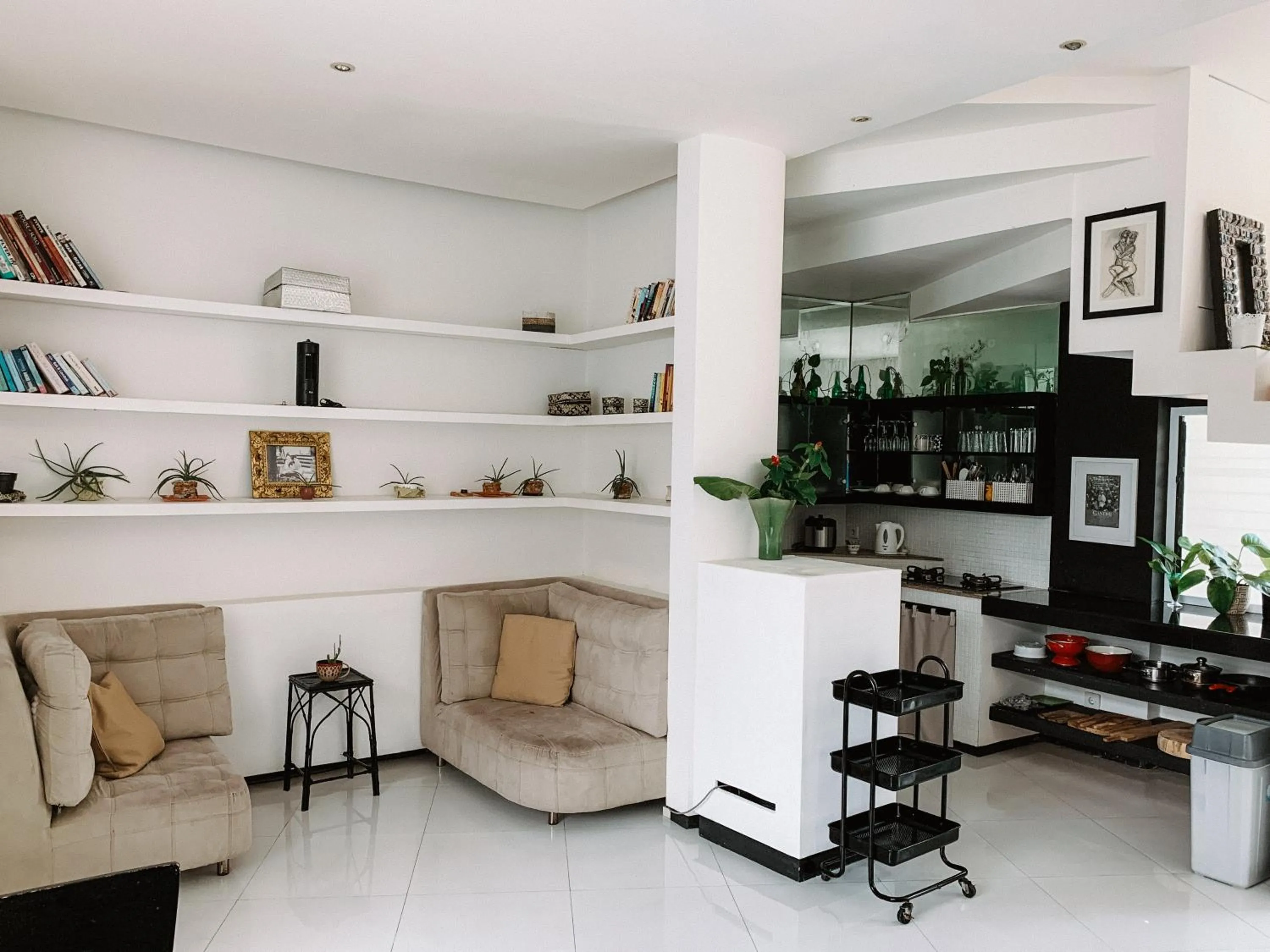 Living room in Casa Artista By Kresna Hospitality