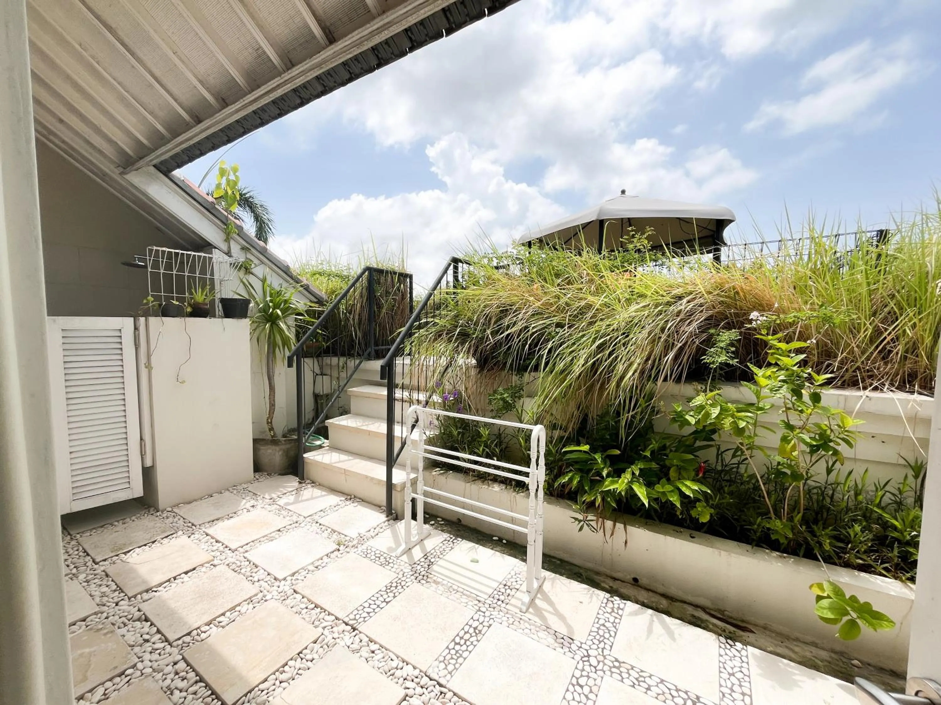 Balcony/Terrace in Casa Artista By Kresna Hospitality