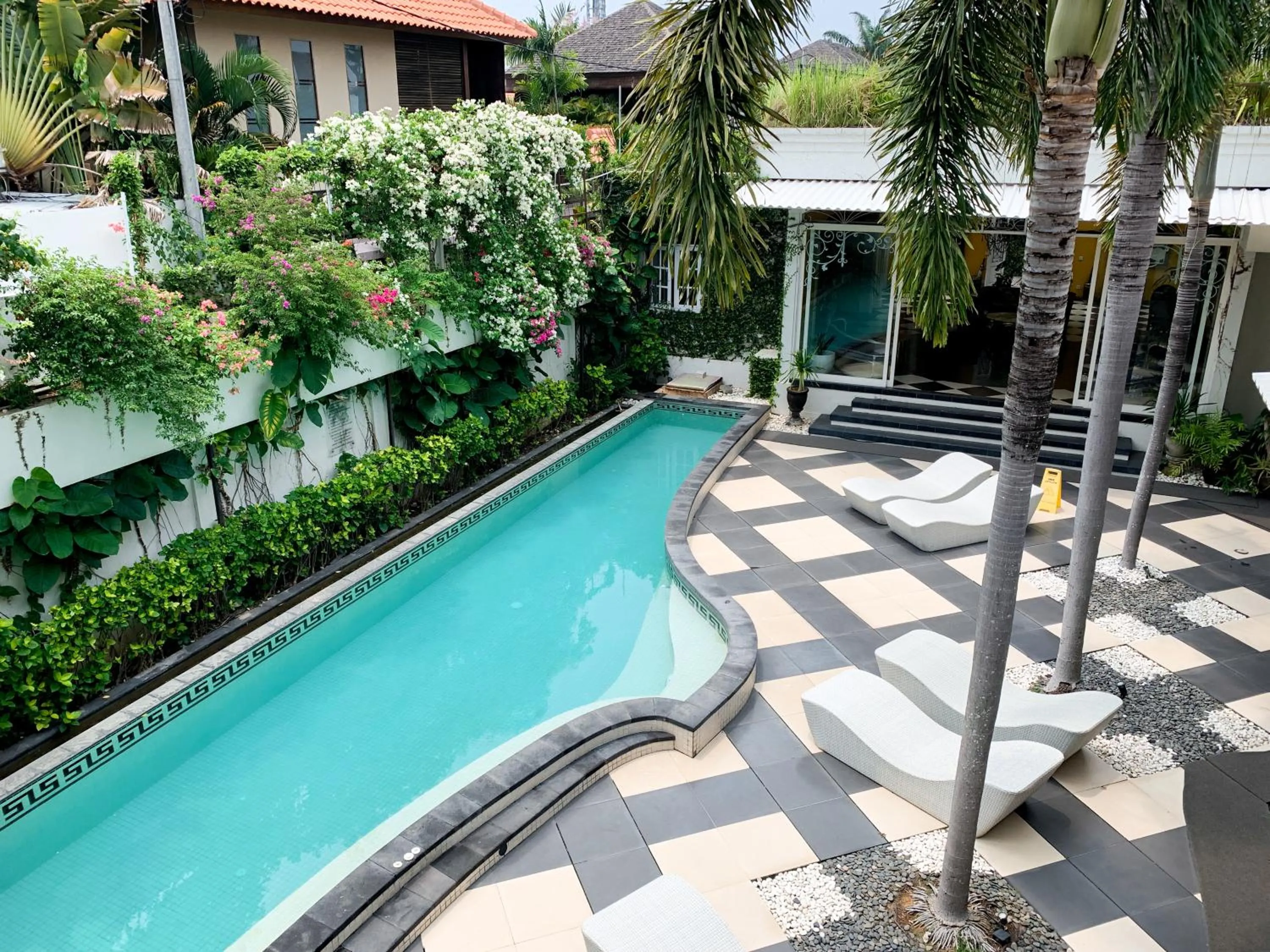 Pool view in Casa Artista By Kresna Hospitality