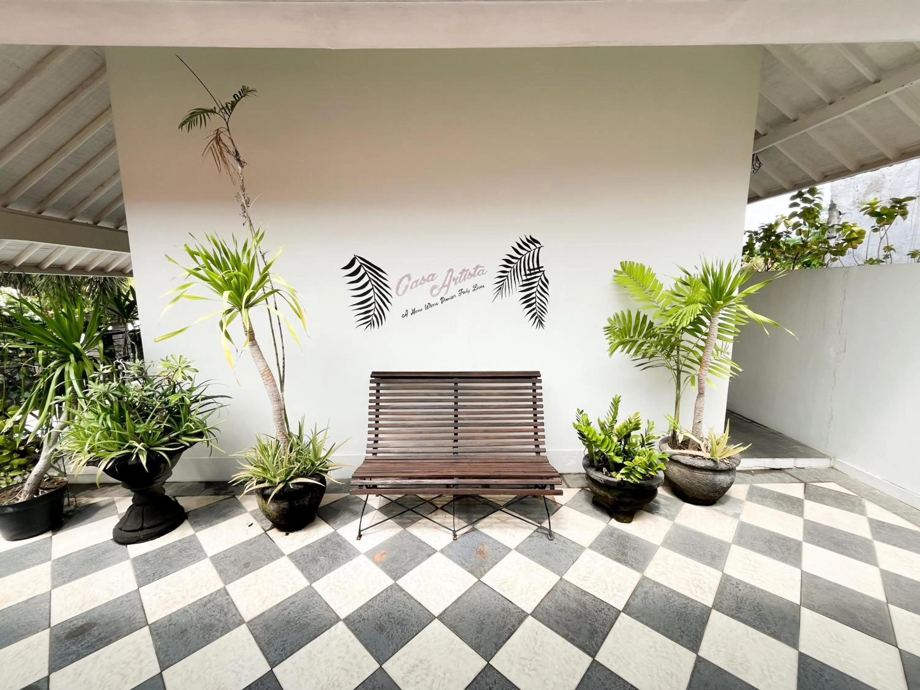 Balcony/Terrace in Casa Artista By Kresna Hospitality