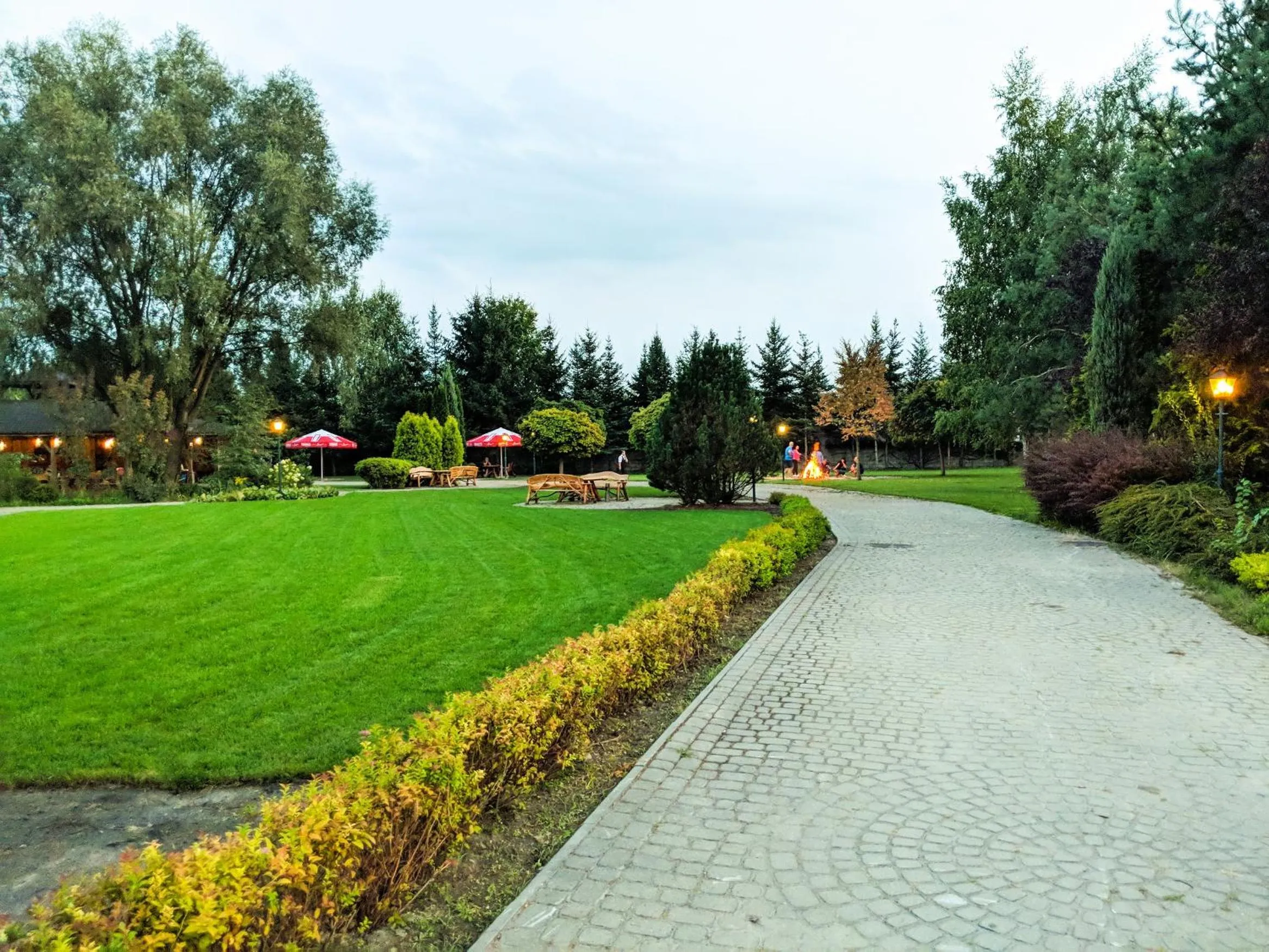 Garden in Hotel Kuźnia Napoleońska