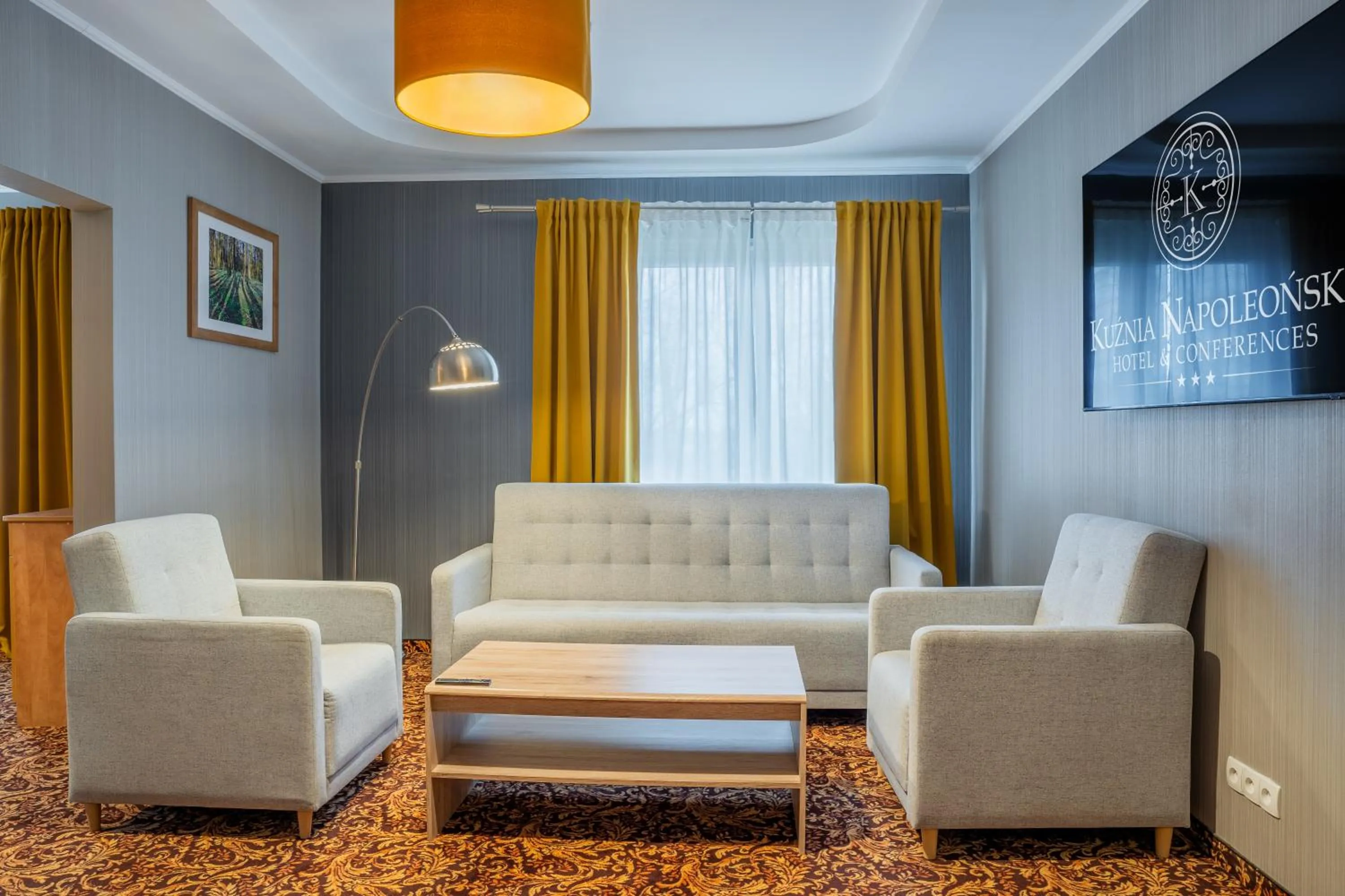 Living room in Hotel Kuźnia Napoleońska