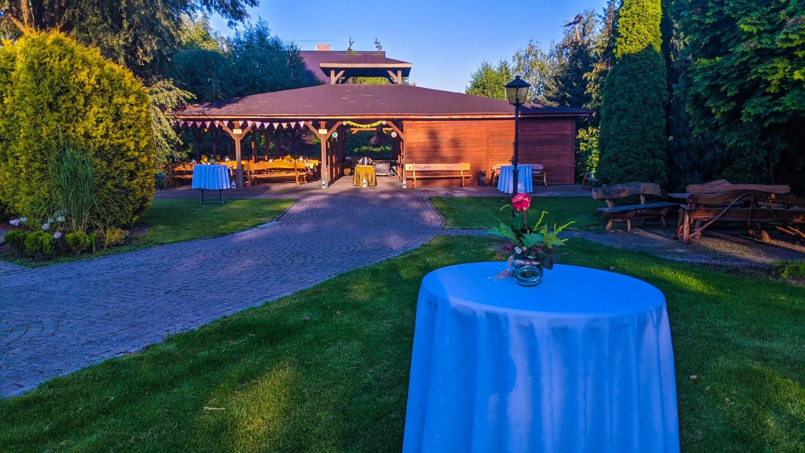 Garden in Hotel Kuźnia Napoleońska