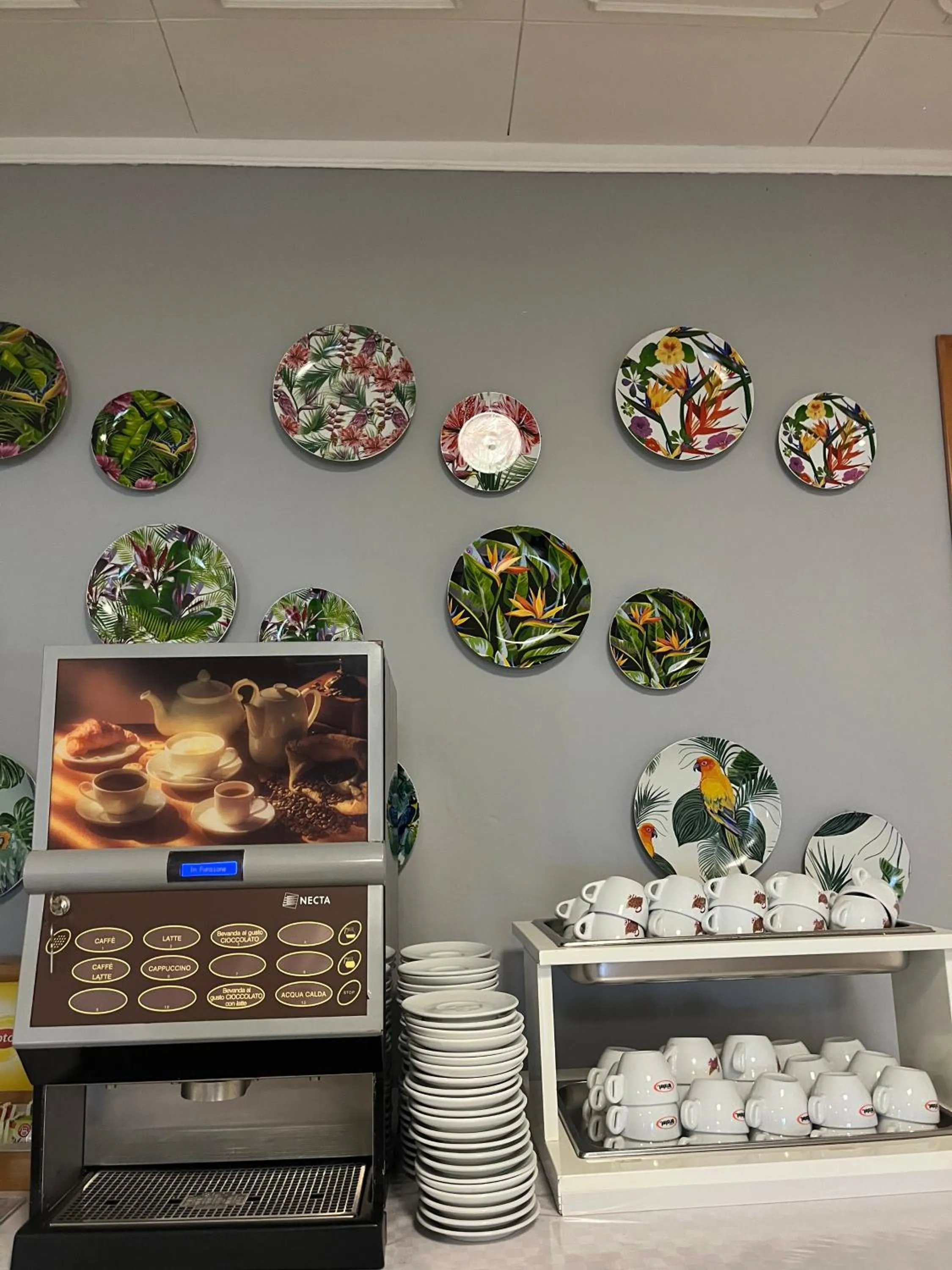 Buffet breakfast in Hotel Silva Frontemare