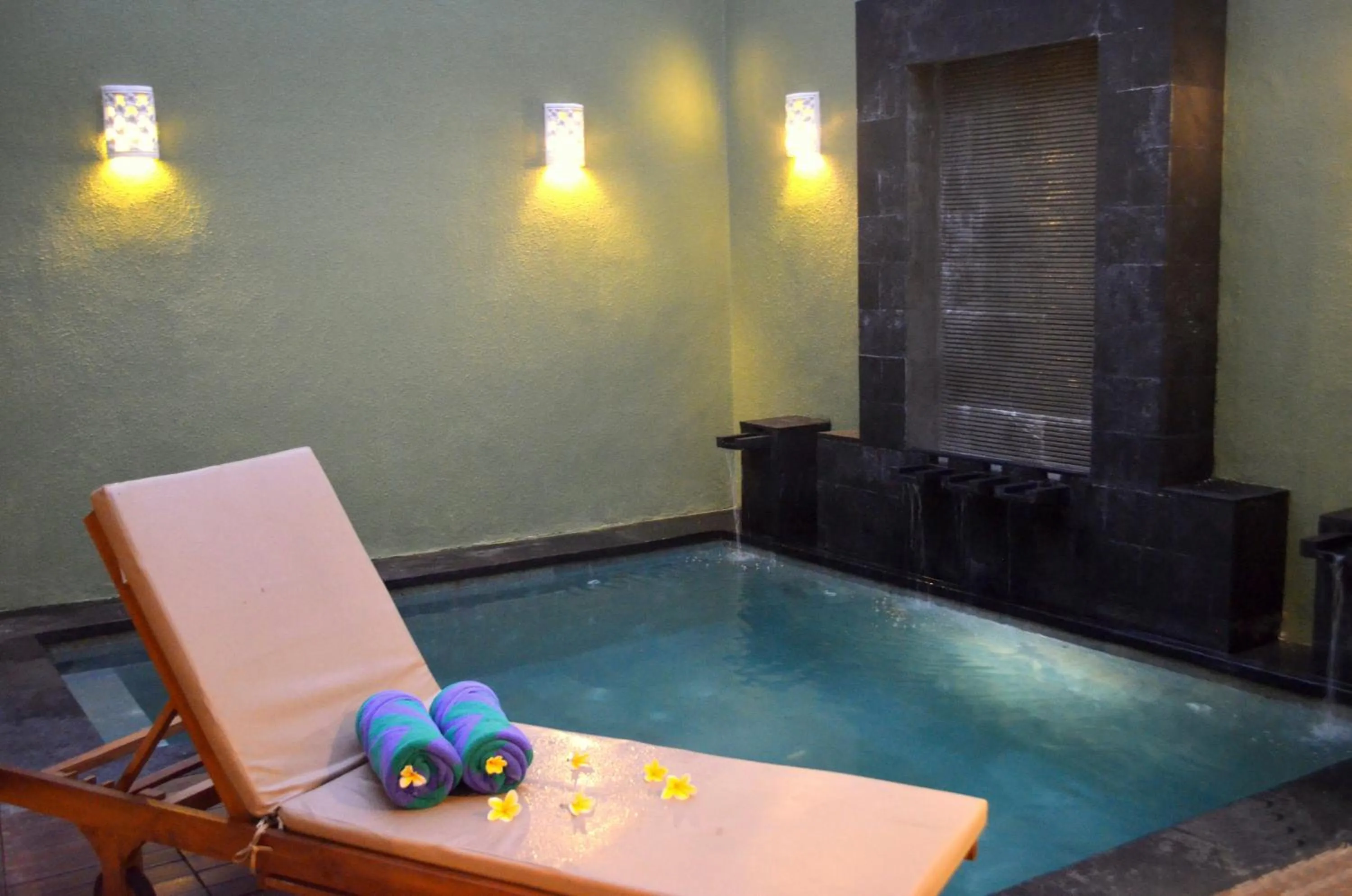 Seating area in The Jas Villas