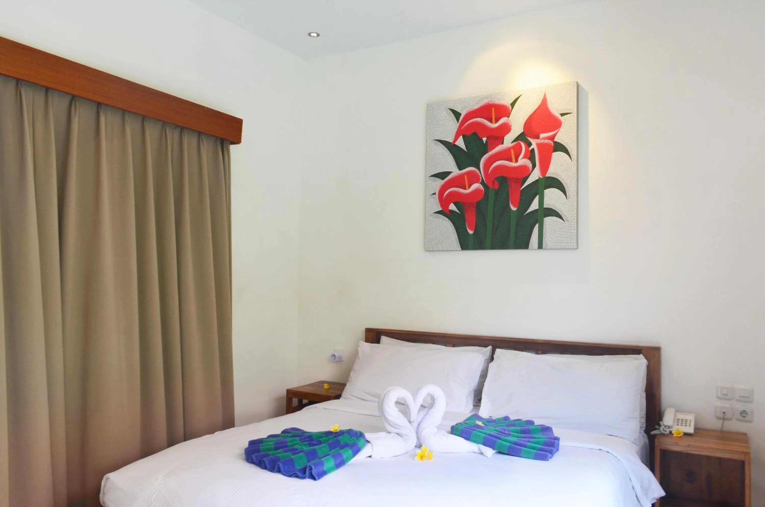 Bed in The Jas Villas