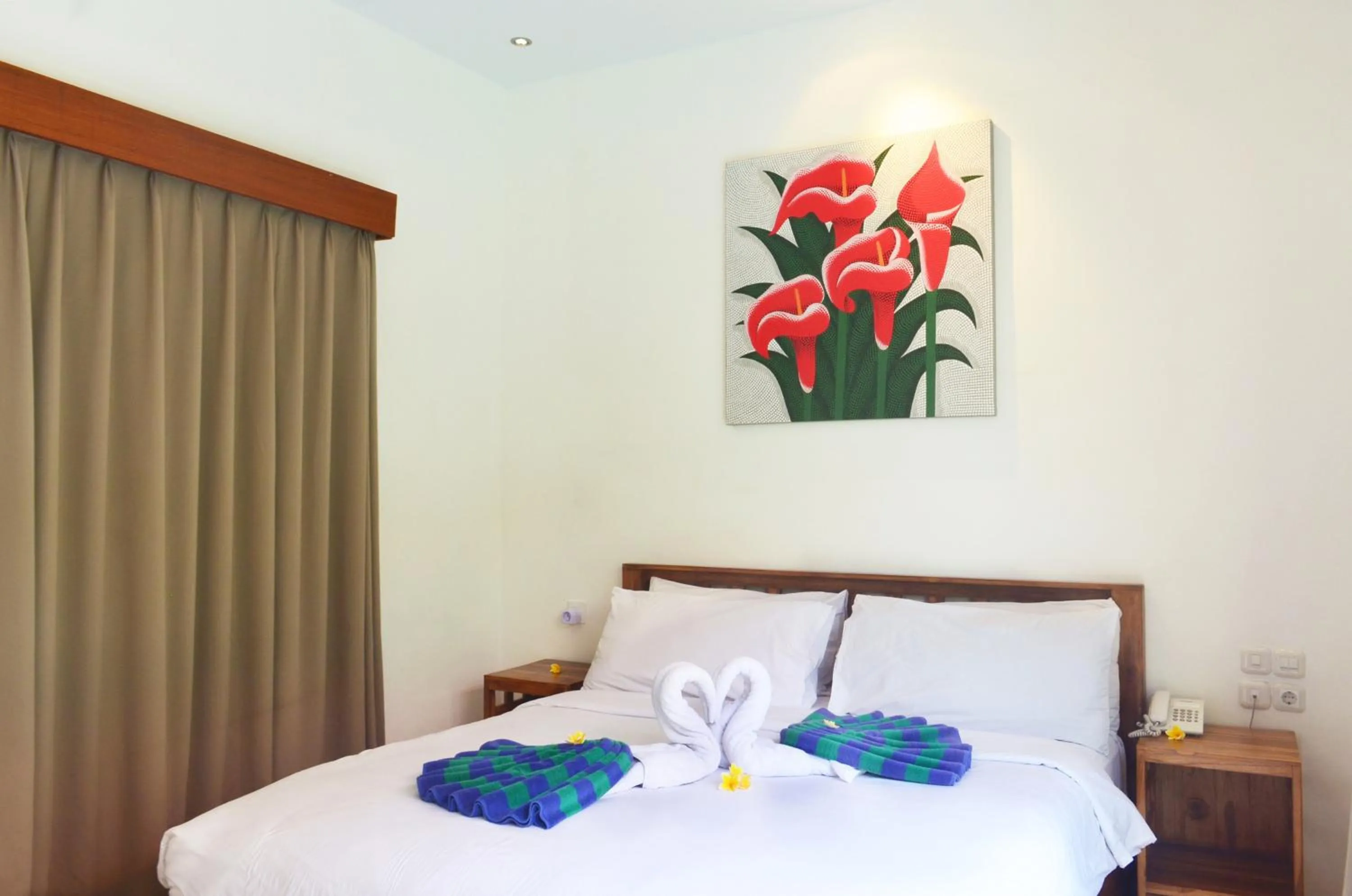 Bed in The Jas Villas