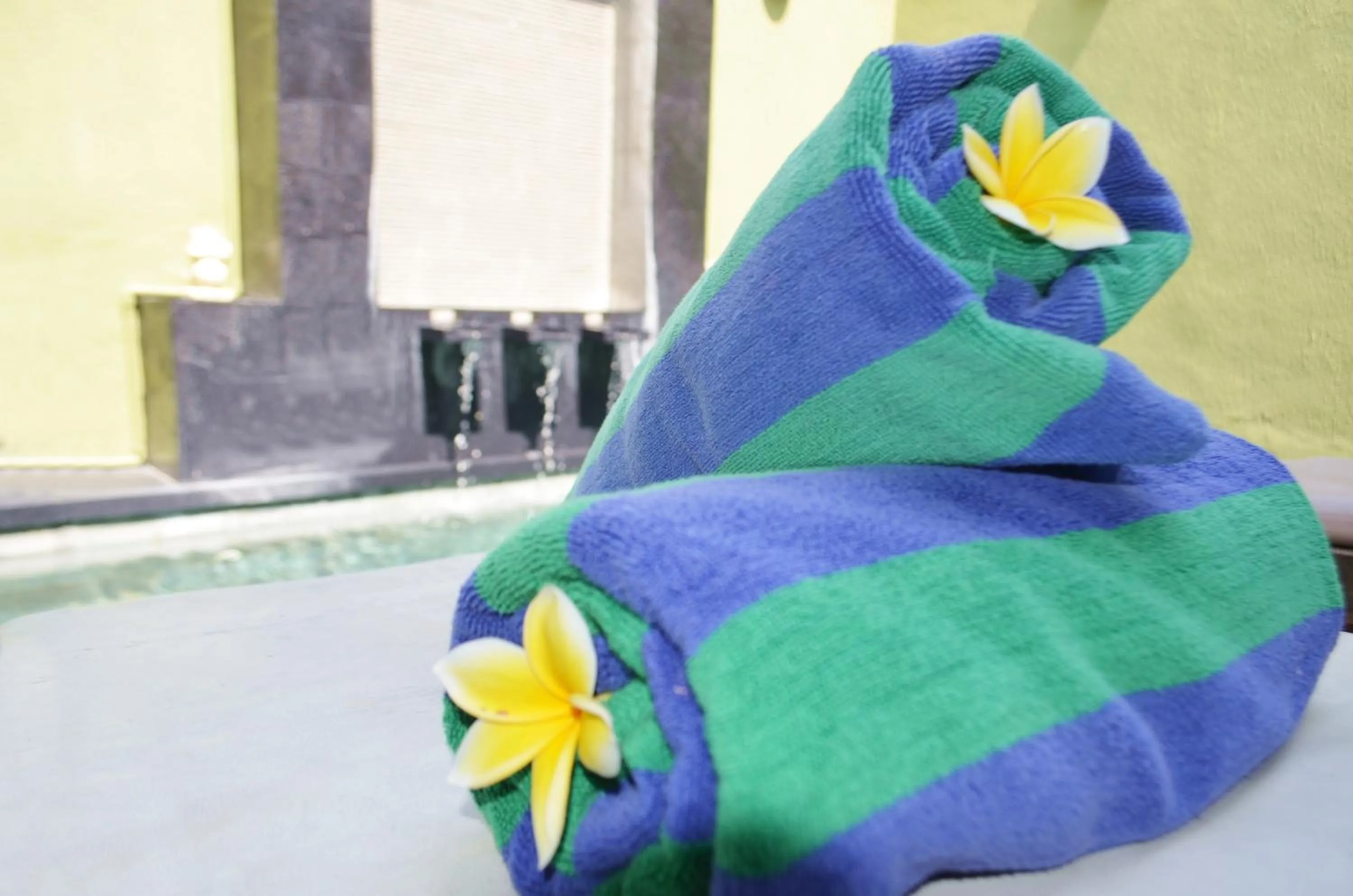 Seating area in The Jas Villas