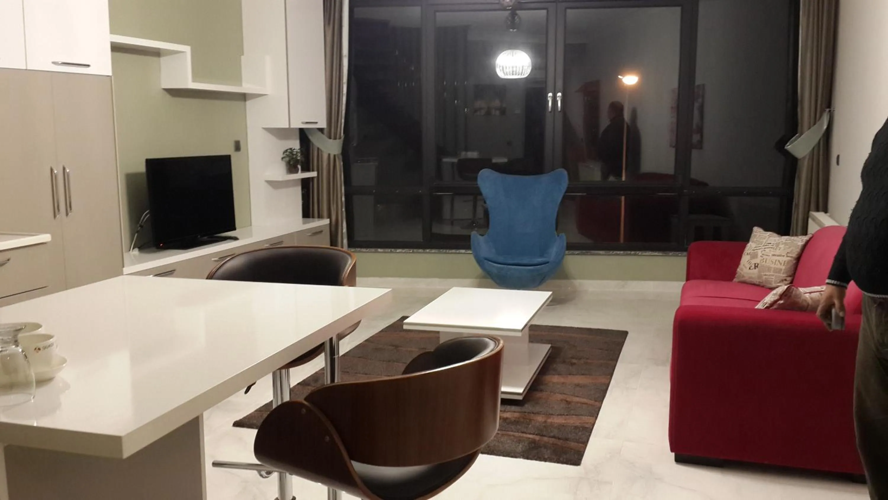 Kitchen or kitchenette in Güzel Yalı Evleri Residence &Apart Hotel