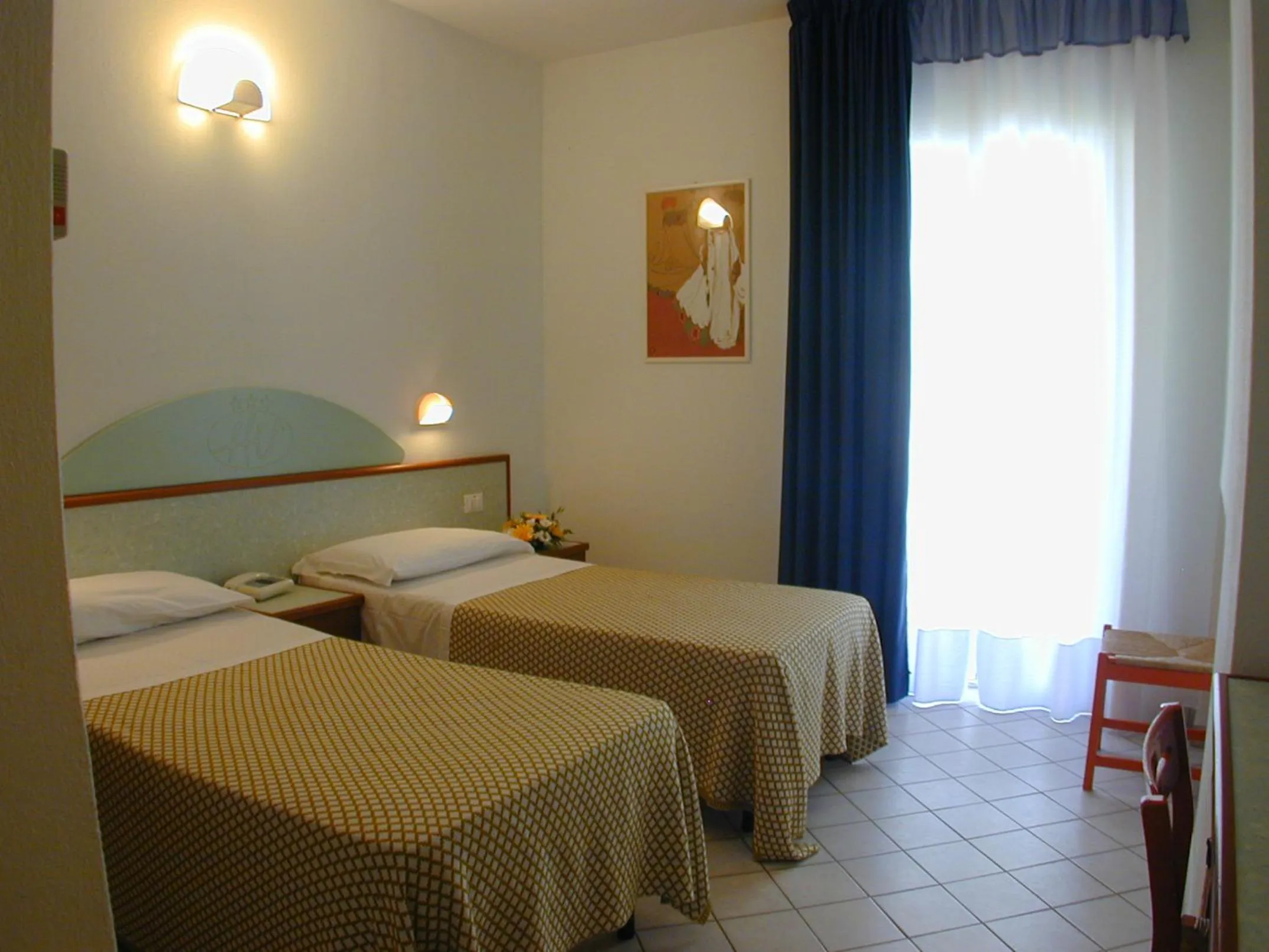 Bed in Hotel Gli Ulivi