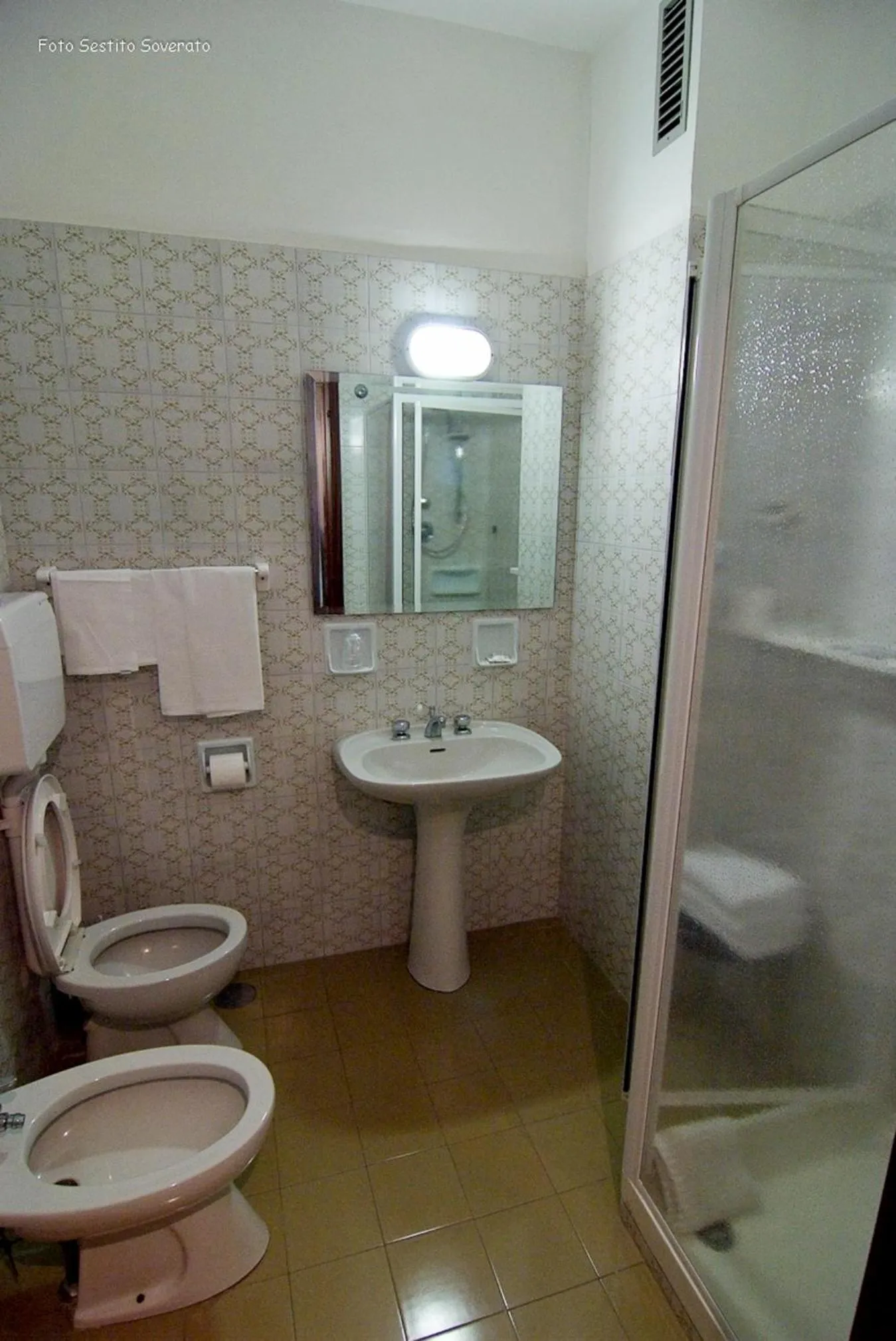 Bathroom in Hotel Gli Ulivi